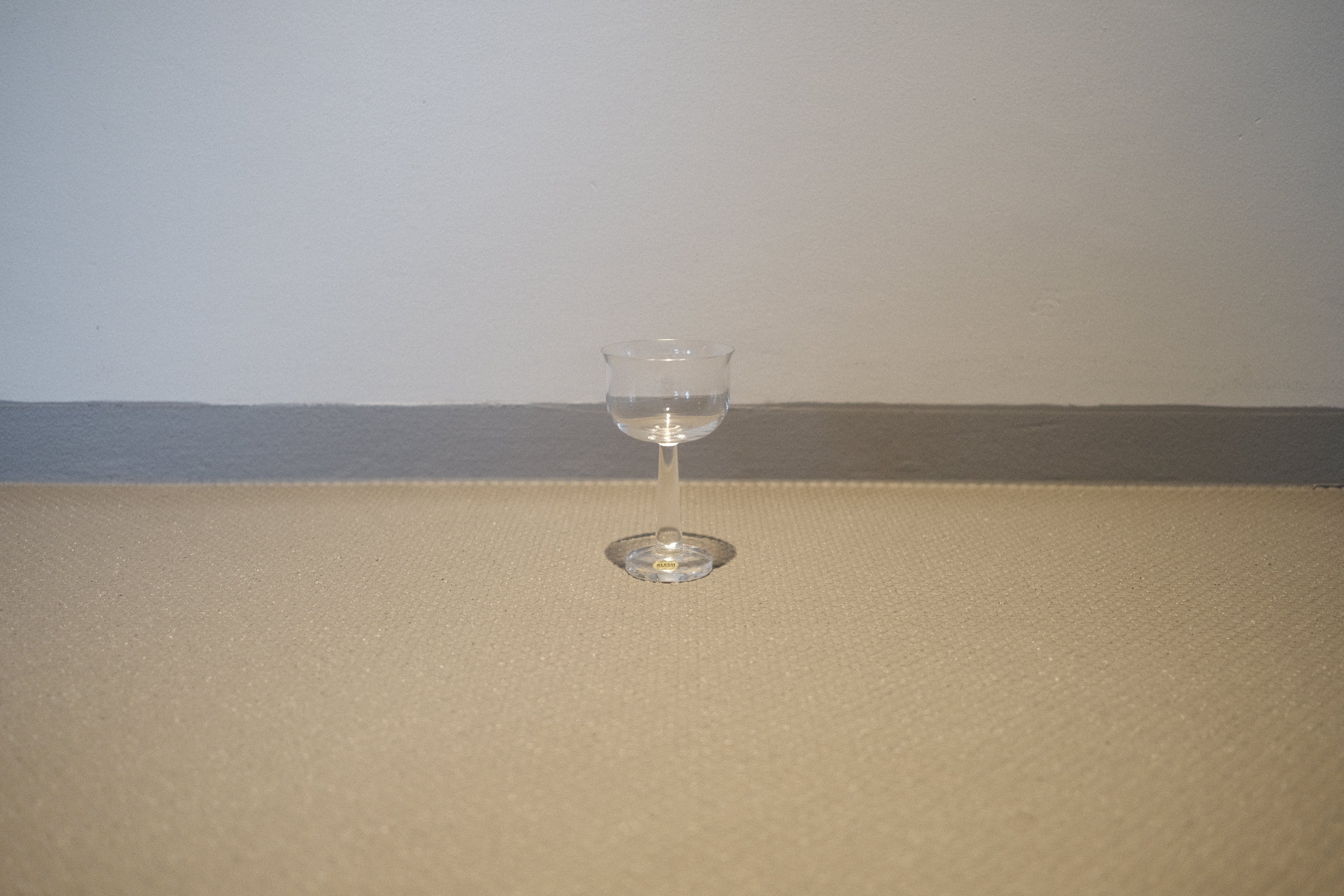 【デッドストック】エットーレ・ソットサス × アレッシィ Ginevra グラス(2客セット)|Ettore Sottsass Alessi Glass