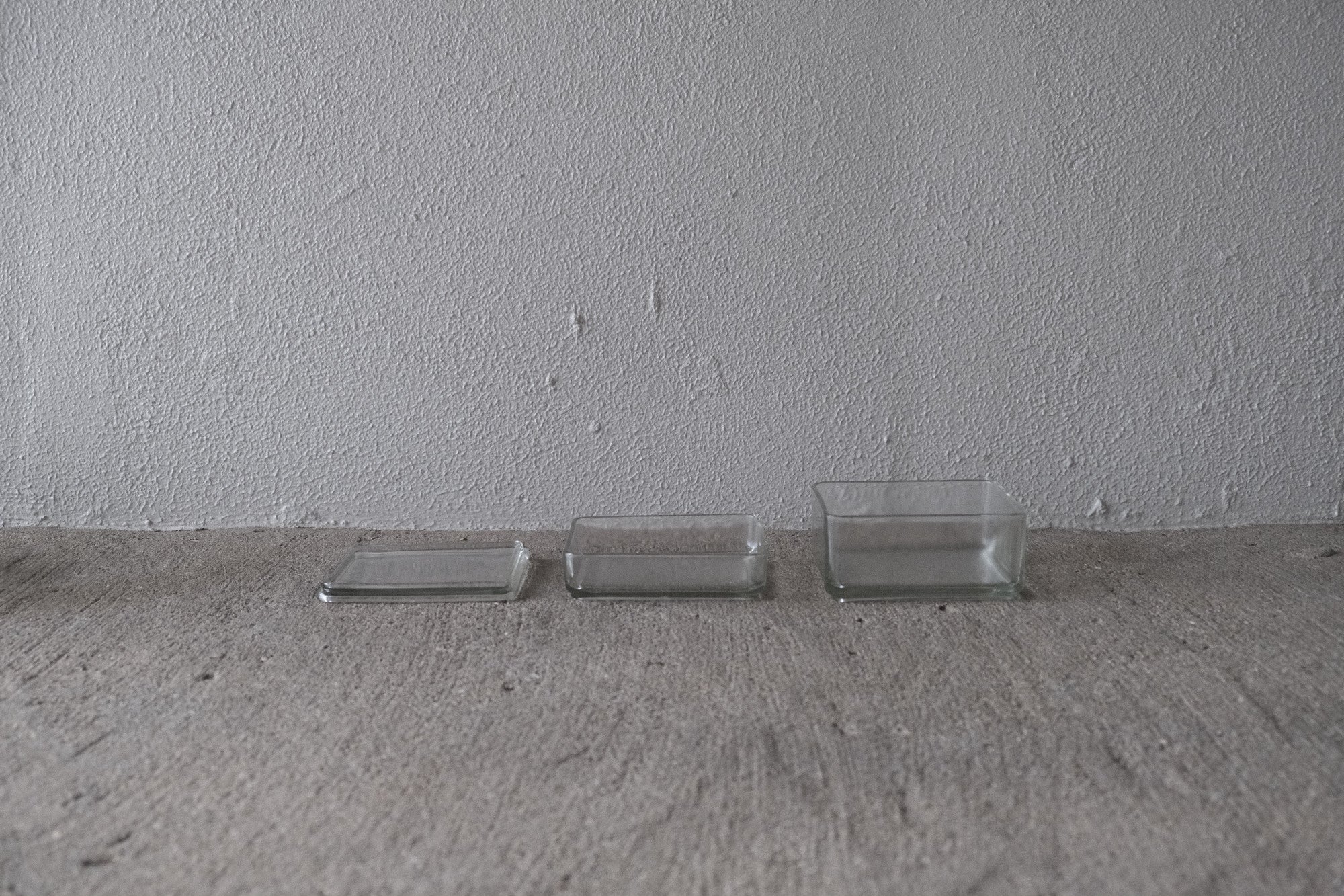 Wilhelm Wagenfeld|KUBUS ガラス保存容器セット(VLG製・全17ピース揃い)