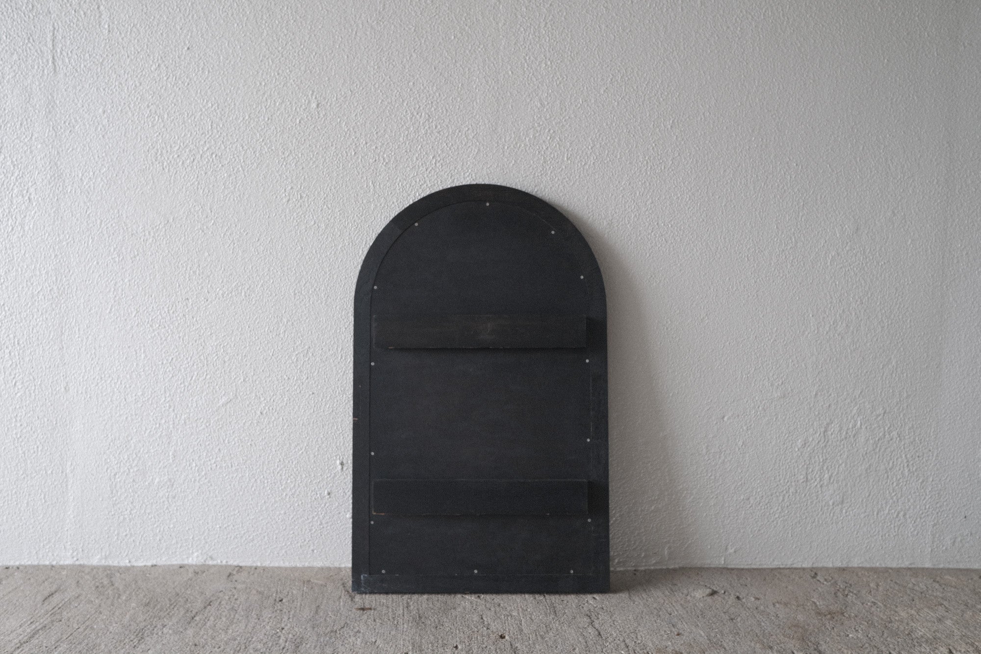 【希少】倉俣史朗 壁掛けミラー|筑波センターホテル特注モデル・ブラック|1980年代ヴィンテージ