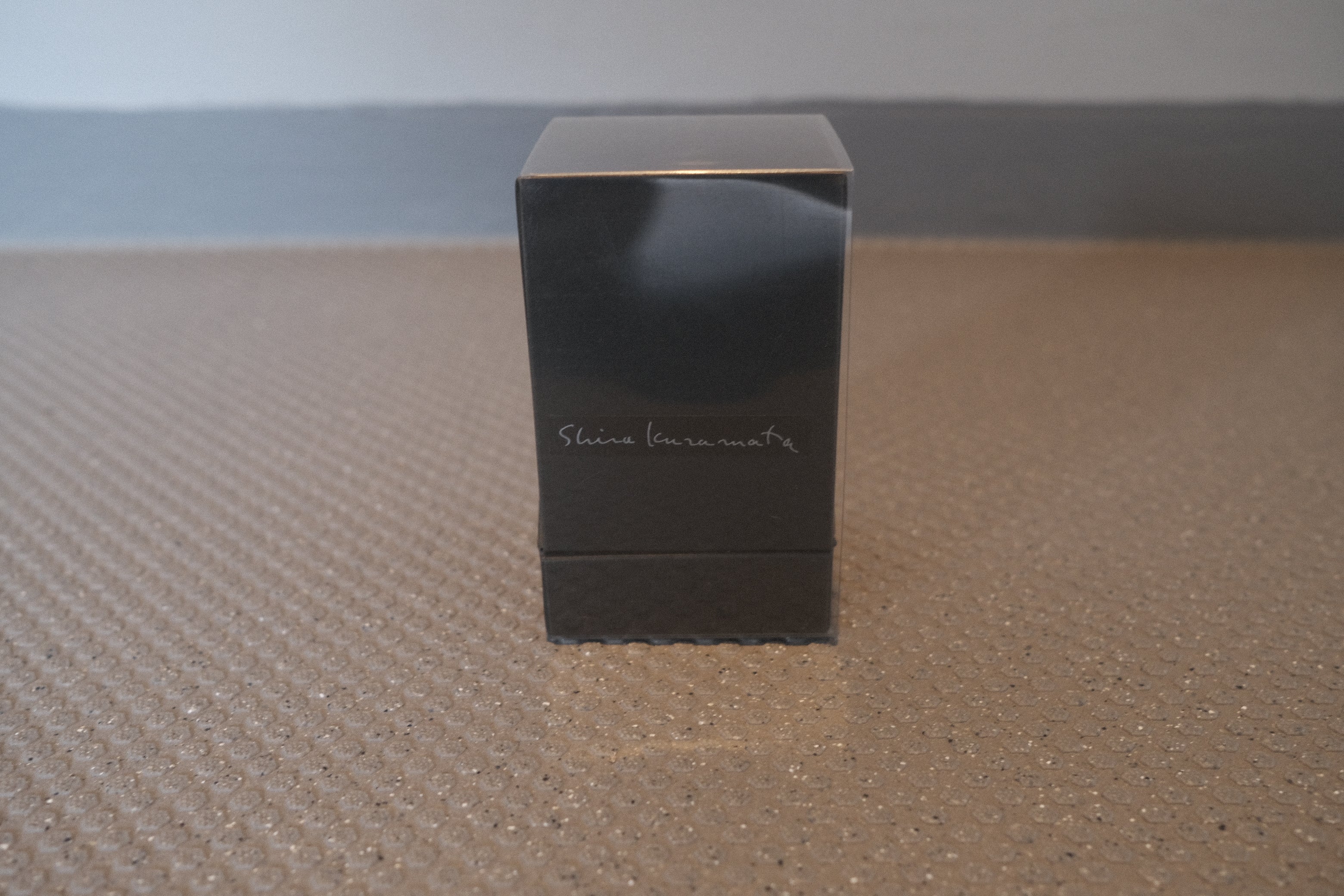 【希少・デットストック】倉俣史朗 塩胡椒入れ 黒色 Shiro Kuramata Salt and pepper Spice Set black