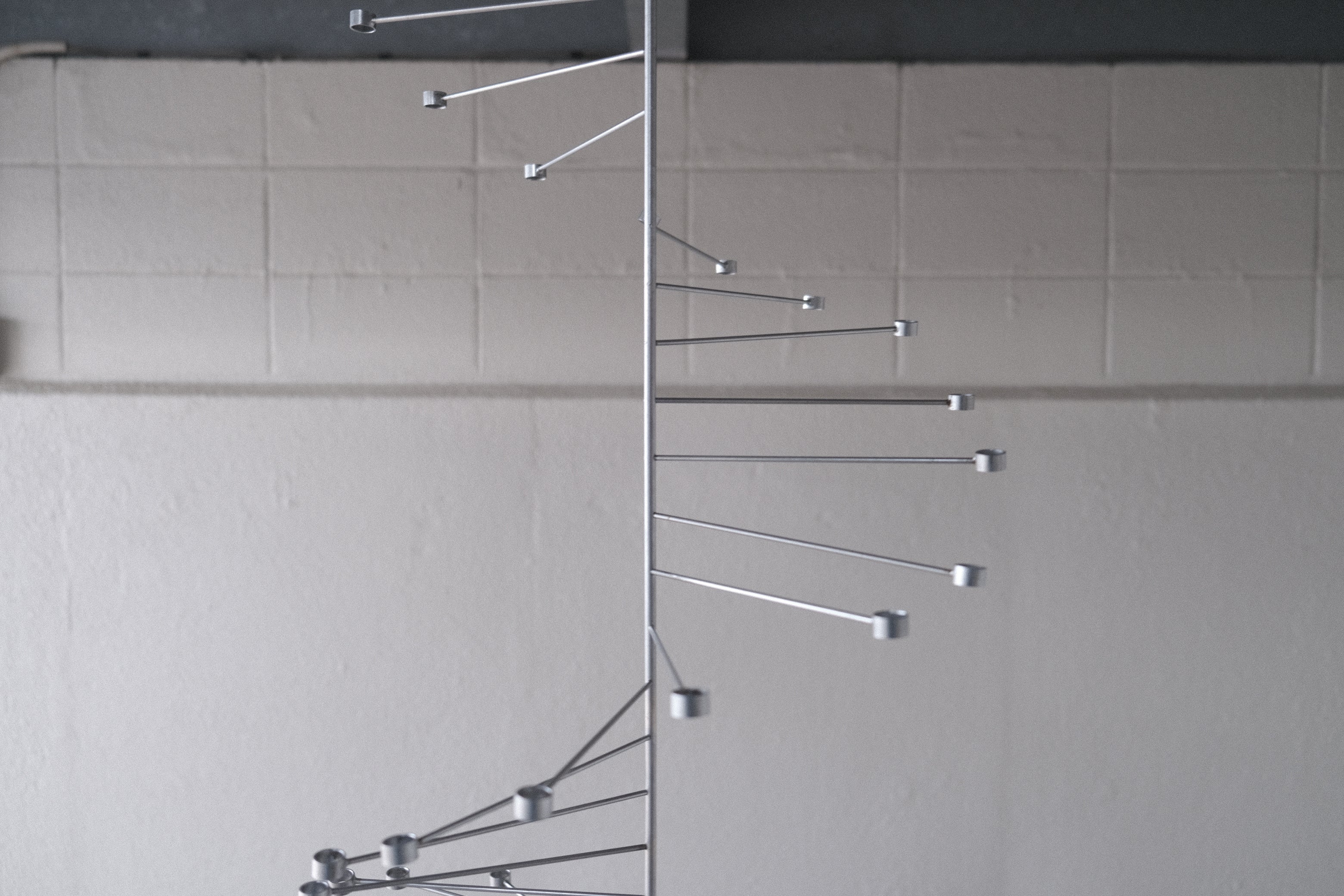 【希少】ポール・ケアホルム PK101 キャンドルホルダー|1956年|E. Kold Christensen製・クロームスチール