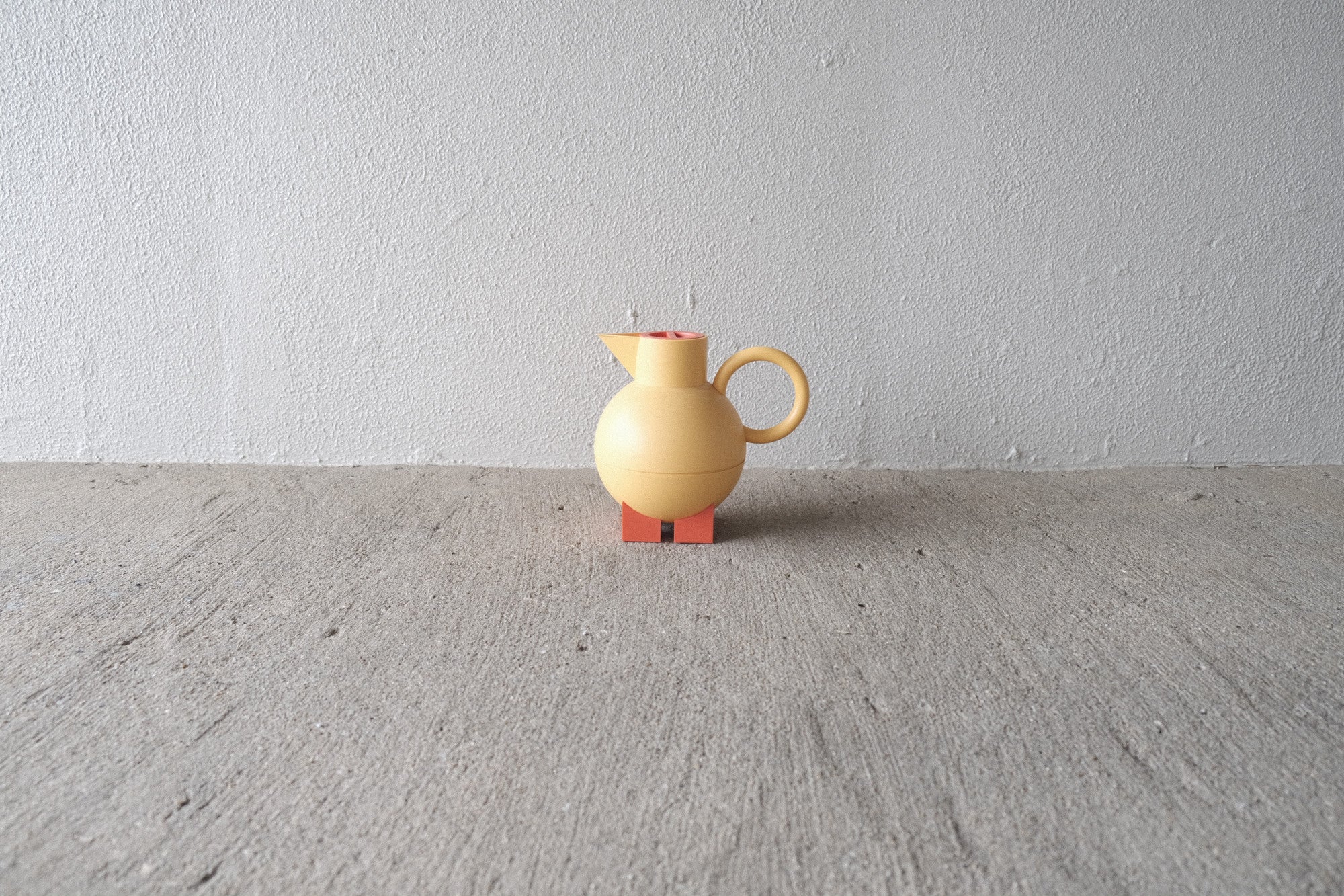 Michael Graves|Euclid 魔法瓶 ピッチャー(ALESSI/1994年 希少色 Y/O)