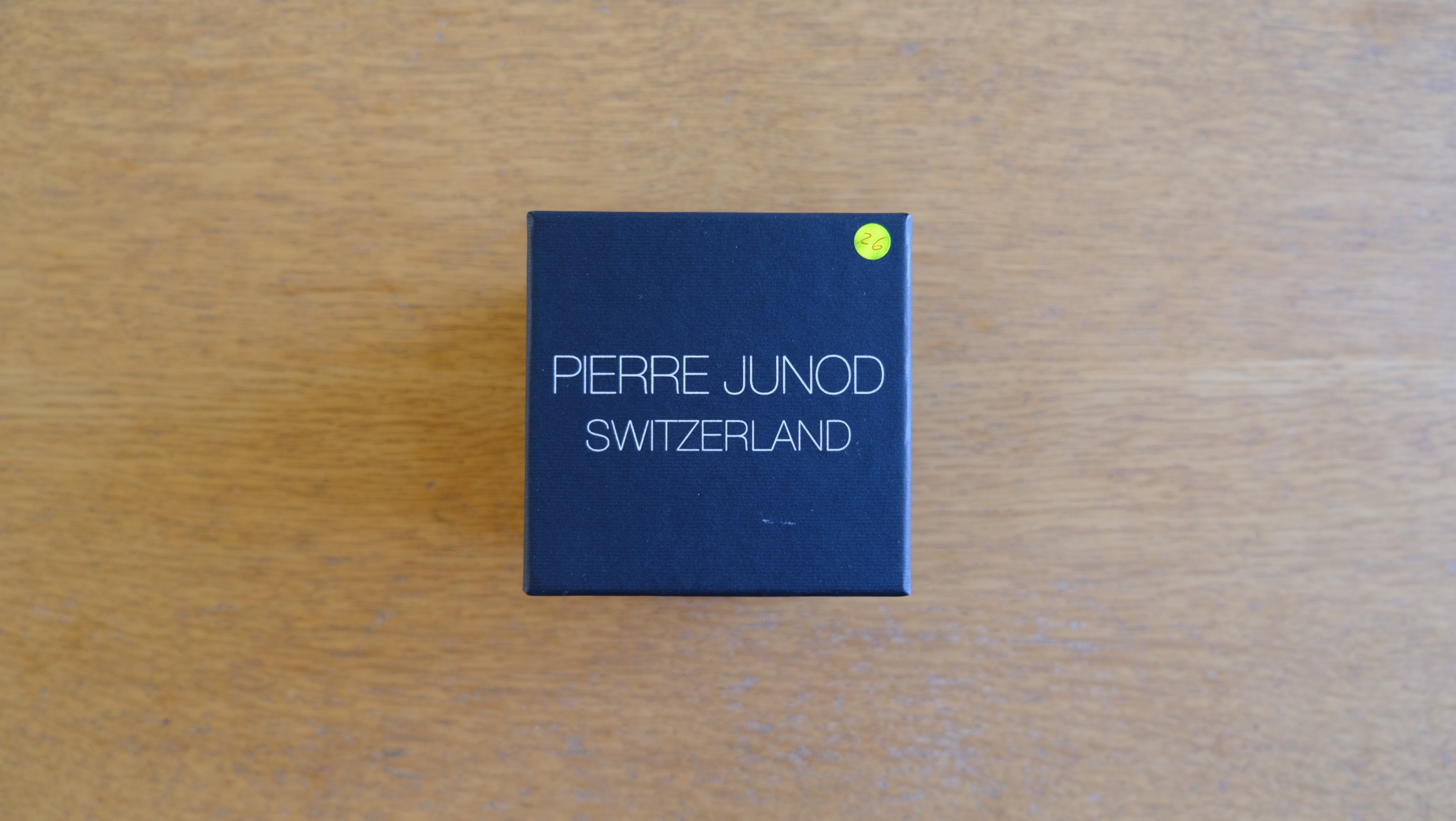 【限定50本】内田繁 腕時計 ピエール・ジュノー スイス製 PIERREJUNOD SWITZERLAND 39mm