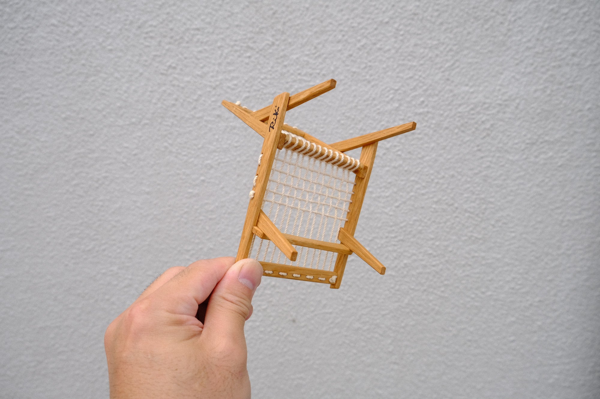 渡辺力|Rope Chair ミニチュア(紐椅子)限定50脚・直筆サイン入り/metrocs製