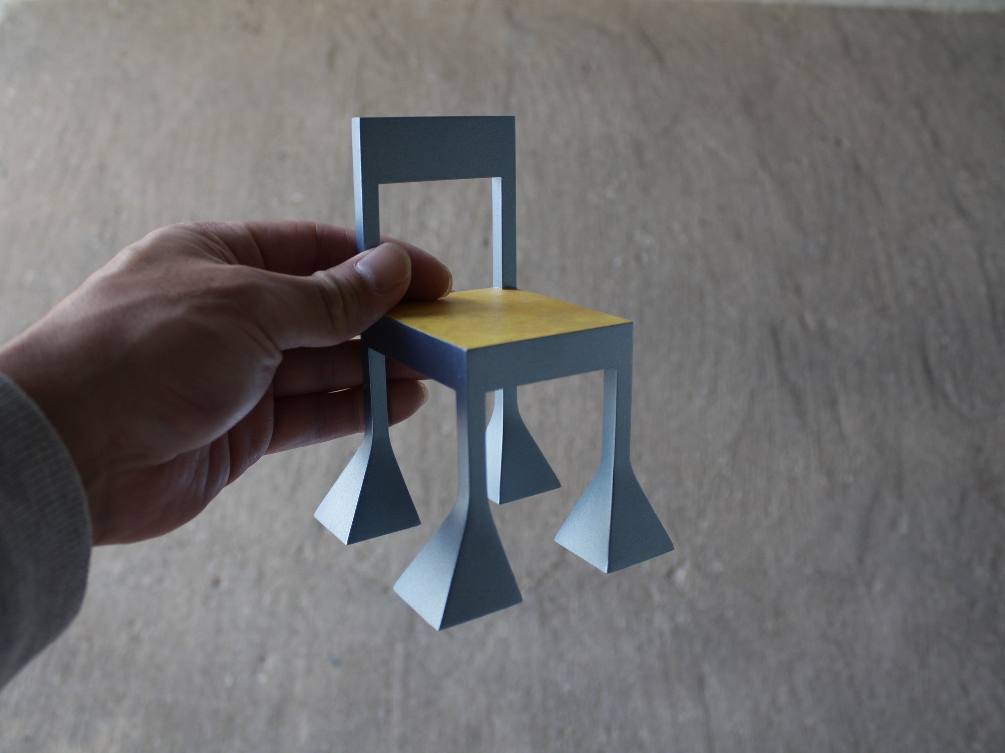 Alessandro Mendini|Sedia Spaziale ミニチュアチェア(Vitra製・1975年/箱なし)