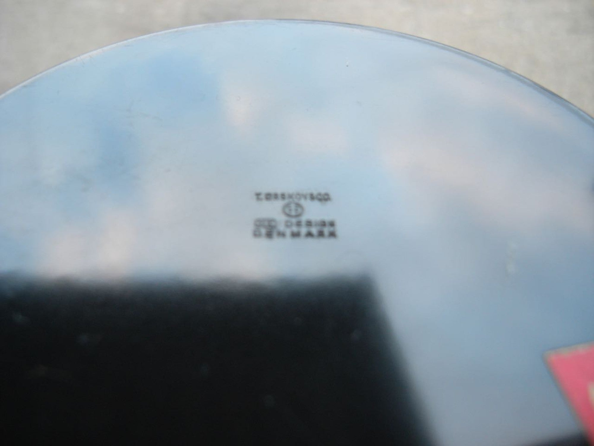 ヘニング・コッペル メラミンボウル ブラック φ220mm|デンマーク ヴィンテージ ステッカー付