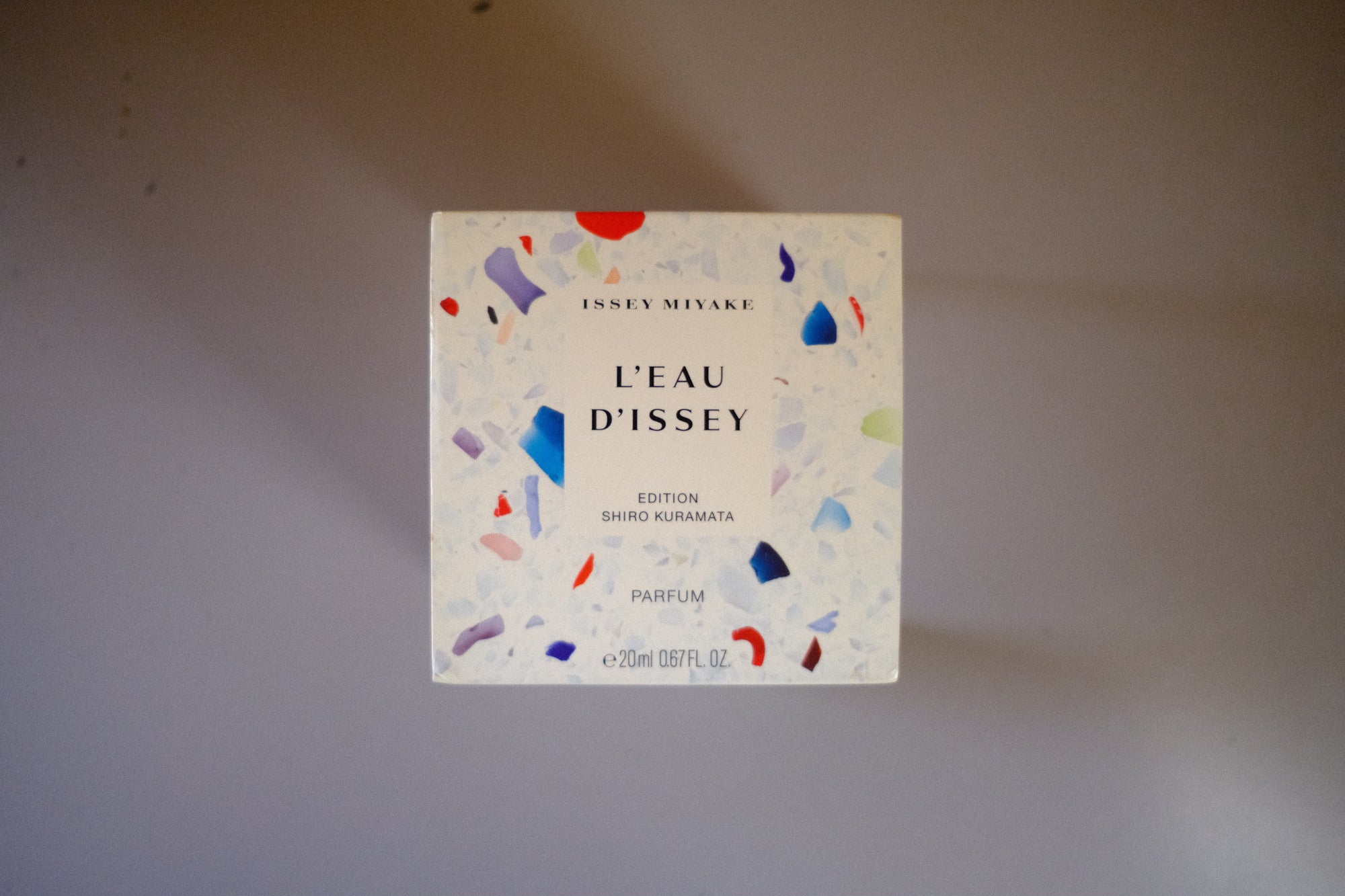 【底面に小欠けあり】倉俣史朗 エディション|Shiro Kuramata L'EAU D'ISSEY イッセイミヤケ 香水パッケージ