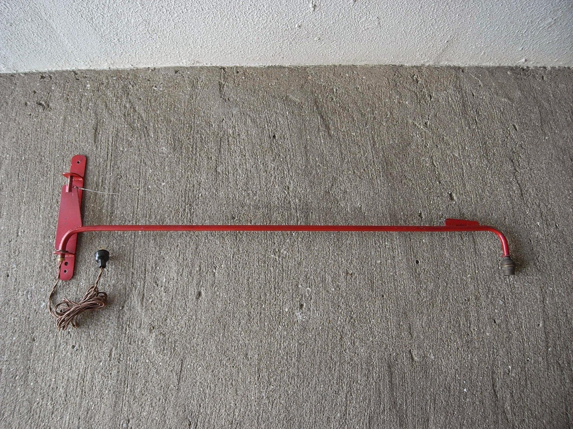 掲載品】wright20【訳アリ】Jean Prouve potence lamp Swing Jib