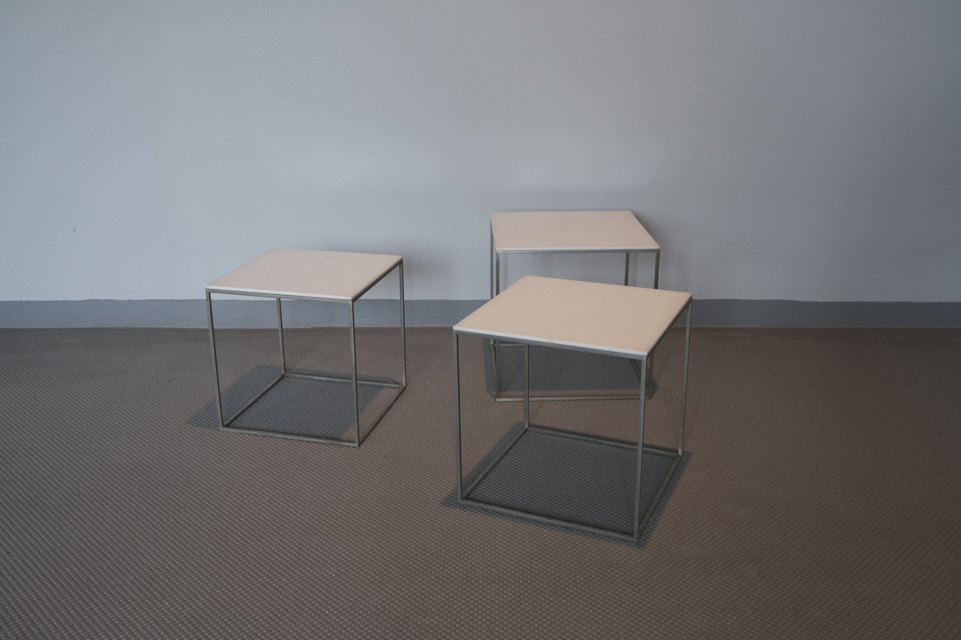 ポール・ケアホルム PK71 ネストテーブル|E. Kold Christensen製|名作トリプレット