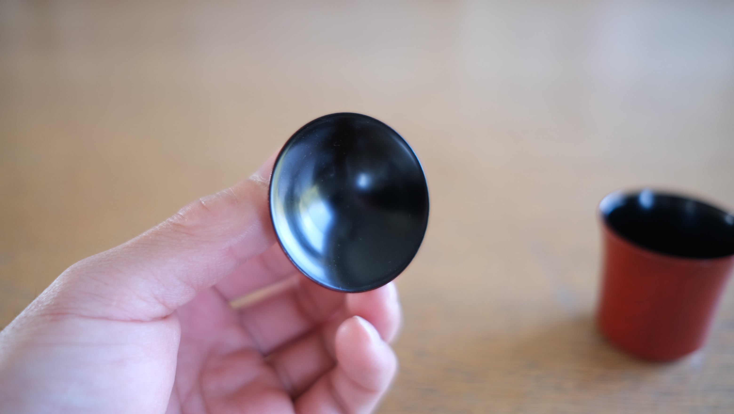 【超希少|桐箱つき】川合漆仙 一玄庵好 朱小吸物椀 十客セット|茶道具・武者小路千家ゆかり