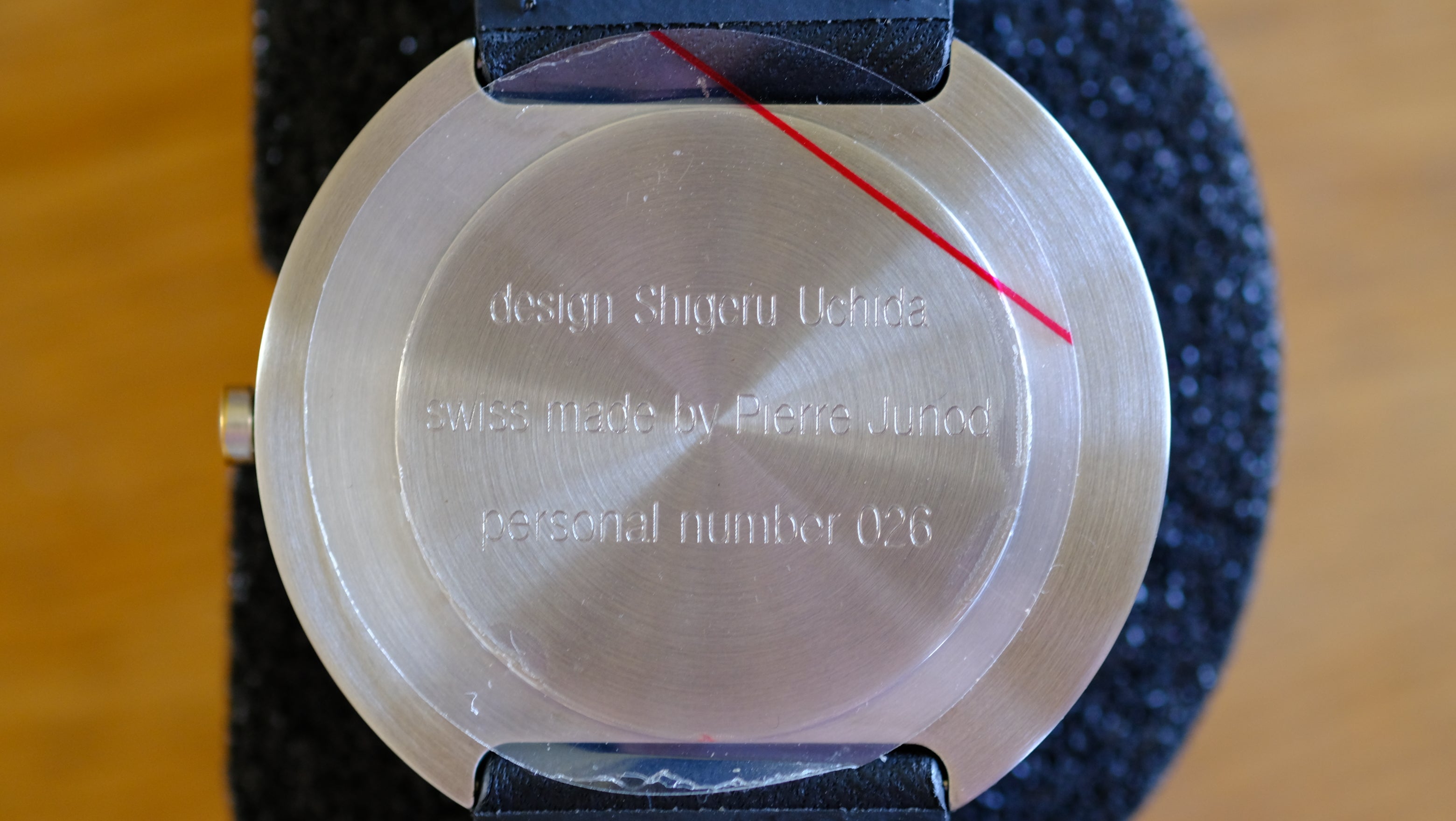 【限定50本】内田繁 腕時計 ピエール・ジュノー スイス製 PIERREJUNOD SWITZERLAND 39mm