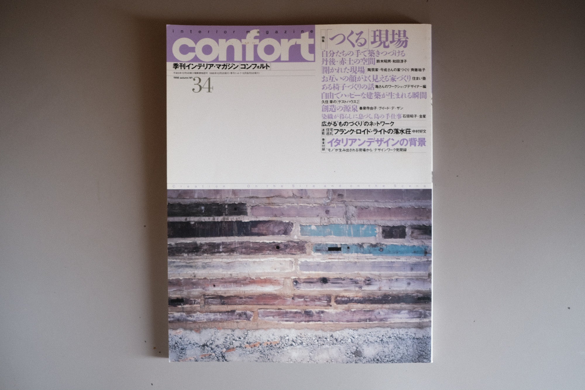 【永久保存版】CONFORT コンフォルト No.34