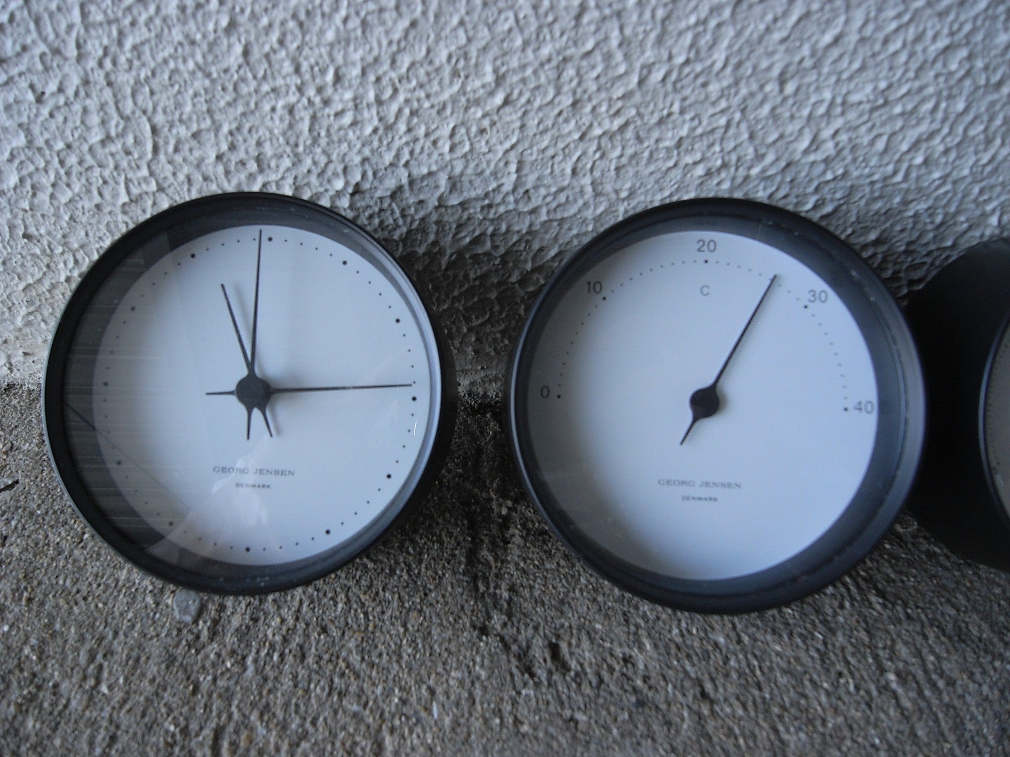 Georg Jensen Henning Koppel HK Clock set