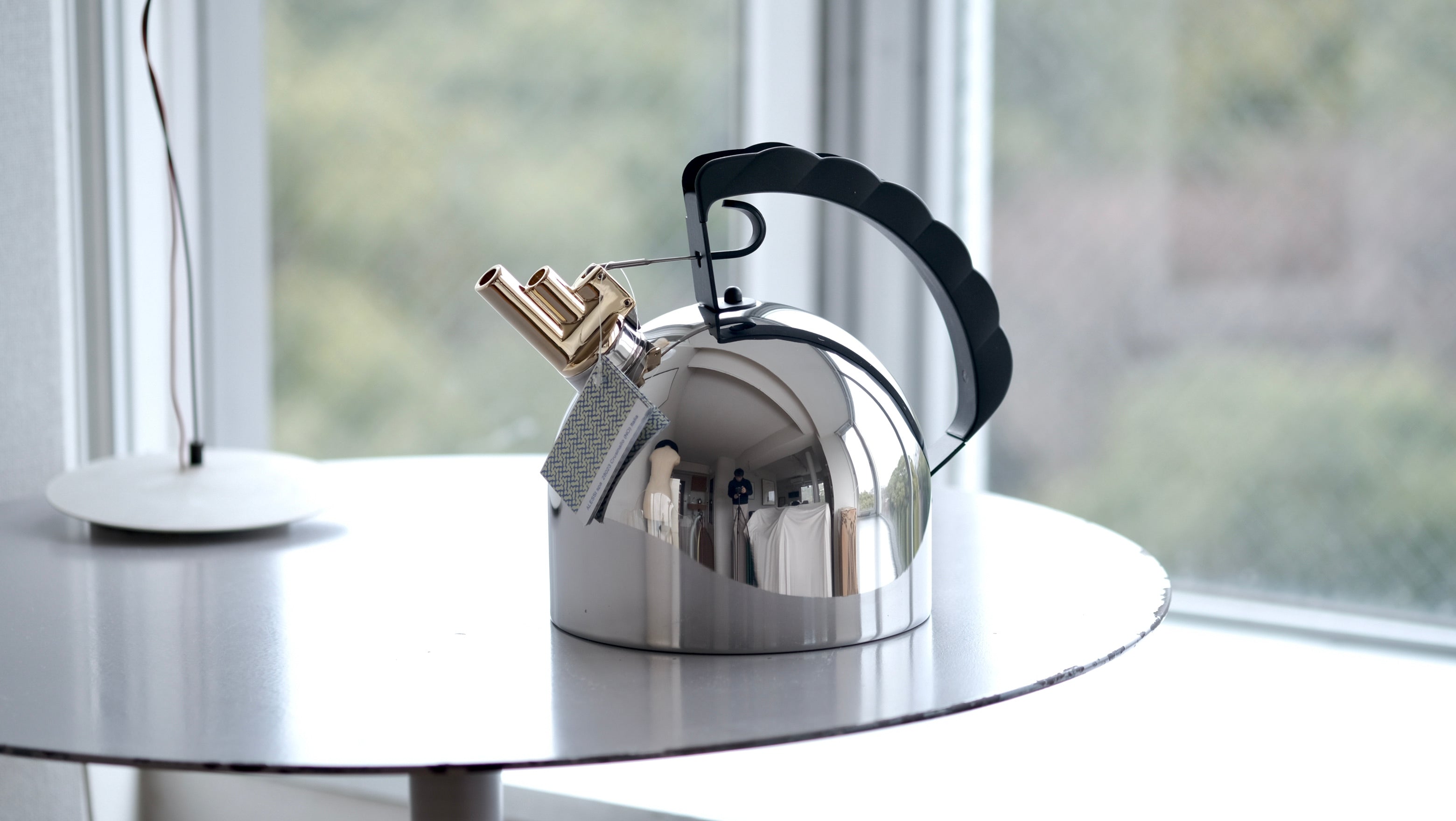 ALESSI メロディーホイッスルケトル|リチャード・サパー 9091|ステンレス製 やかん|新品・未使用