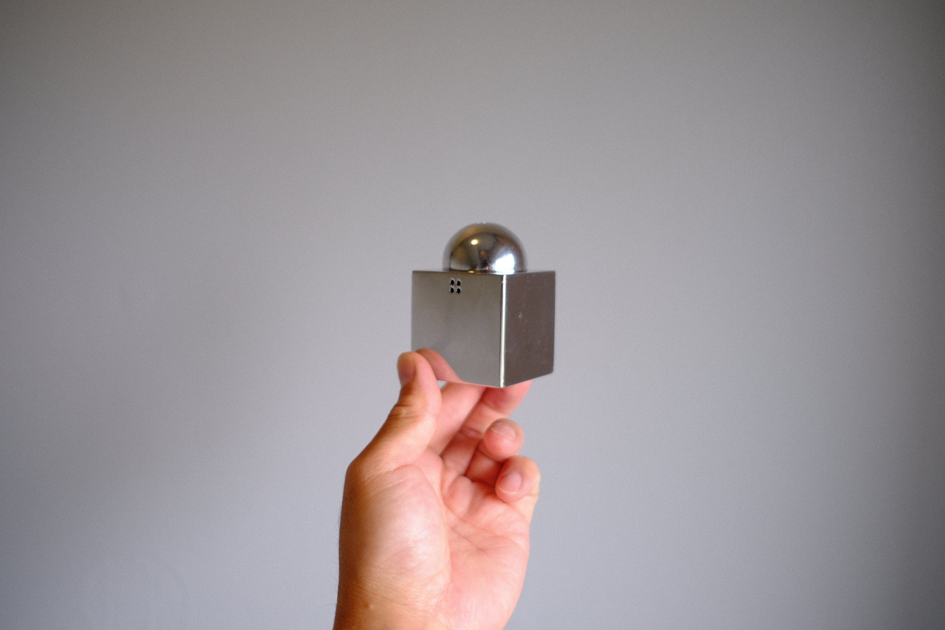 【希少】倉俣史朗 スパイスセット(銀)|塩胡椒入れ|WEST社復刻モデル