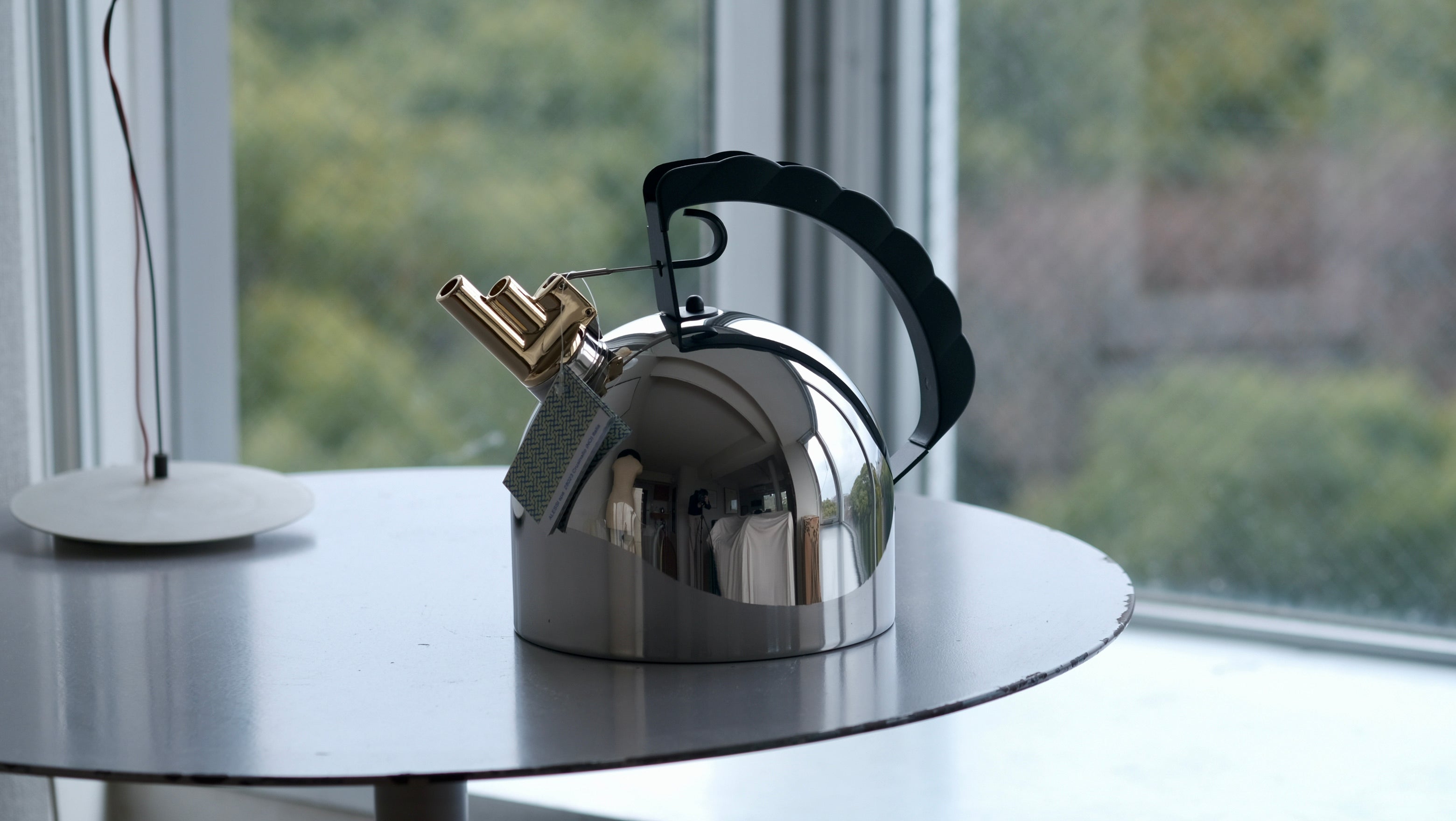 ALESSI メロディーホイッスルケトル|リチャード・サパー 9091|ステンレス製 やかん|新品・未使用