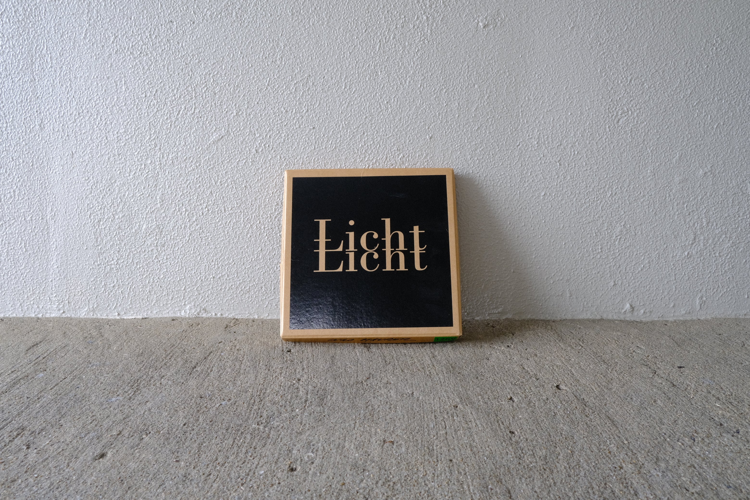 【デットストック】インゴマウラー リヒト リヒト 壁掛け照明 スタジオノイ INGO MAURER Licht Licht Studio NOI