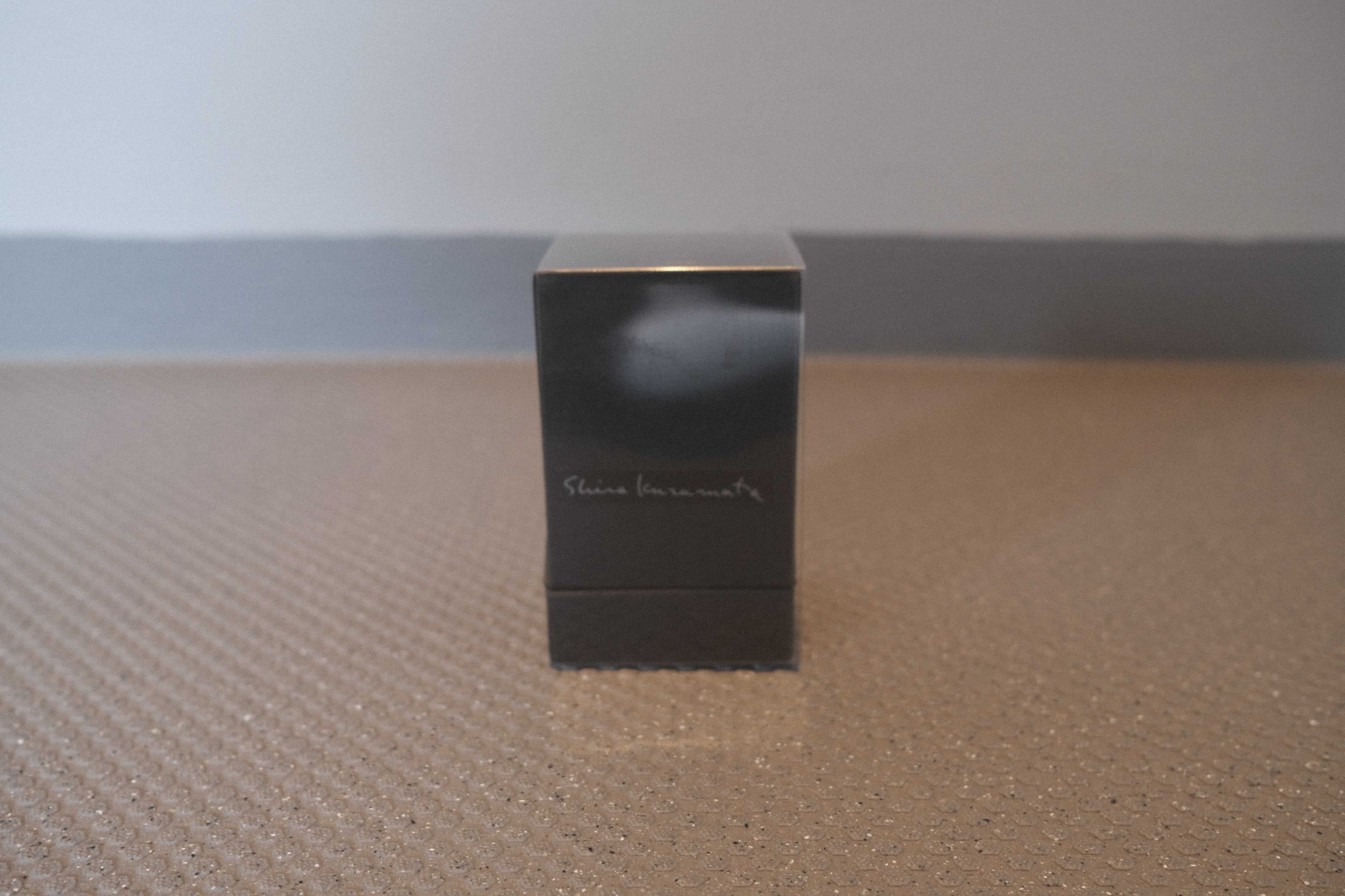 【希少・デットストック】倉俣史朗 塩胡椒入れ 黒色 Shiro Kuramata Salt and pepper Spice Set black