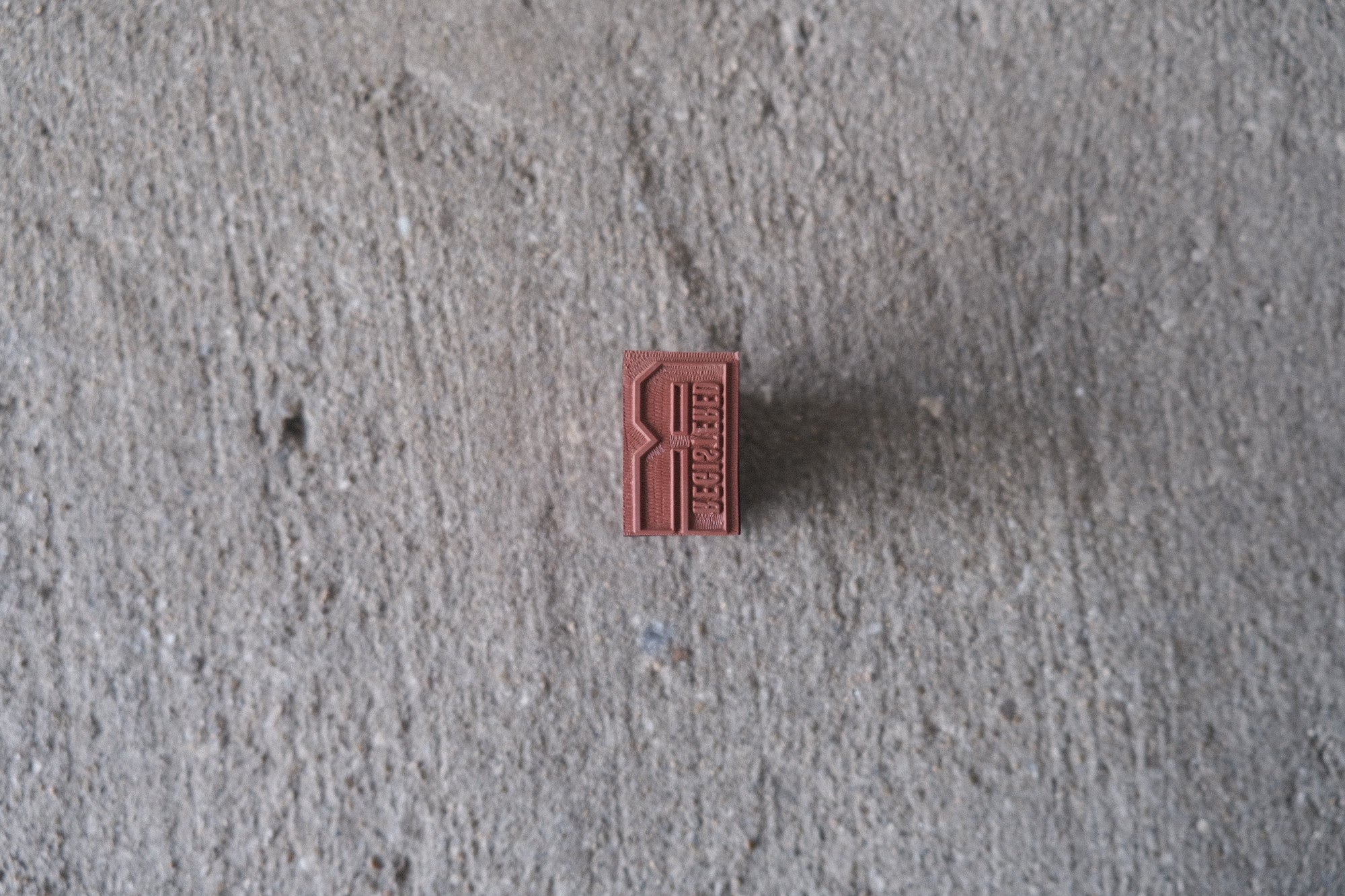 【希少】ブルーノ・ムナーリ スタンプ Bruno Munari Servizi Da Scrivania stamps model Timbri 2029A, collection of five <MOLUCCAS 英語版>