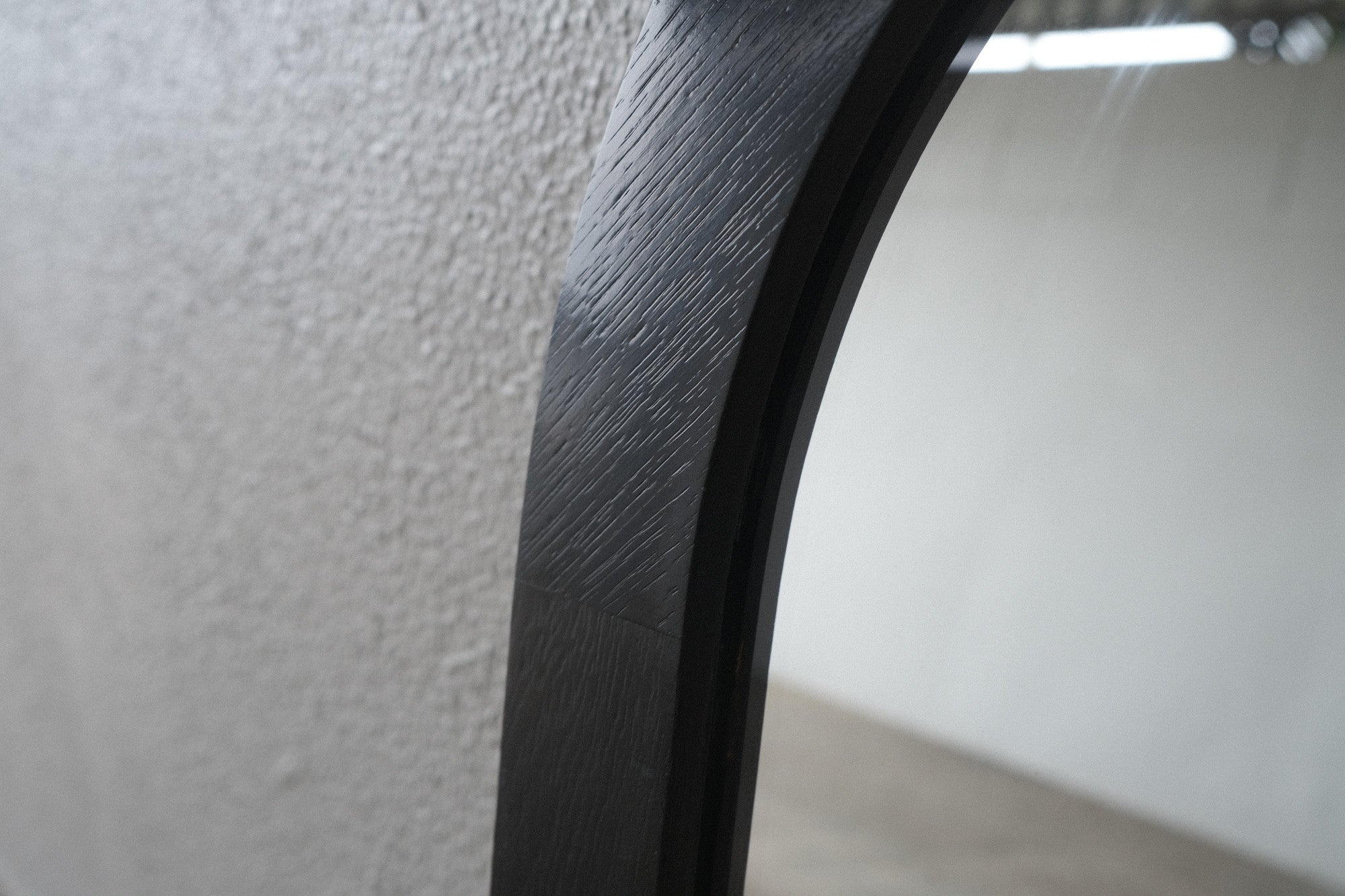 【希少】倉俣史朗 壁掛けミラー|筑波センターホテル特注モデル・ブラック|1980年代ヴィンテージ