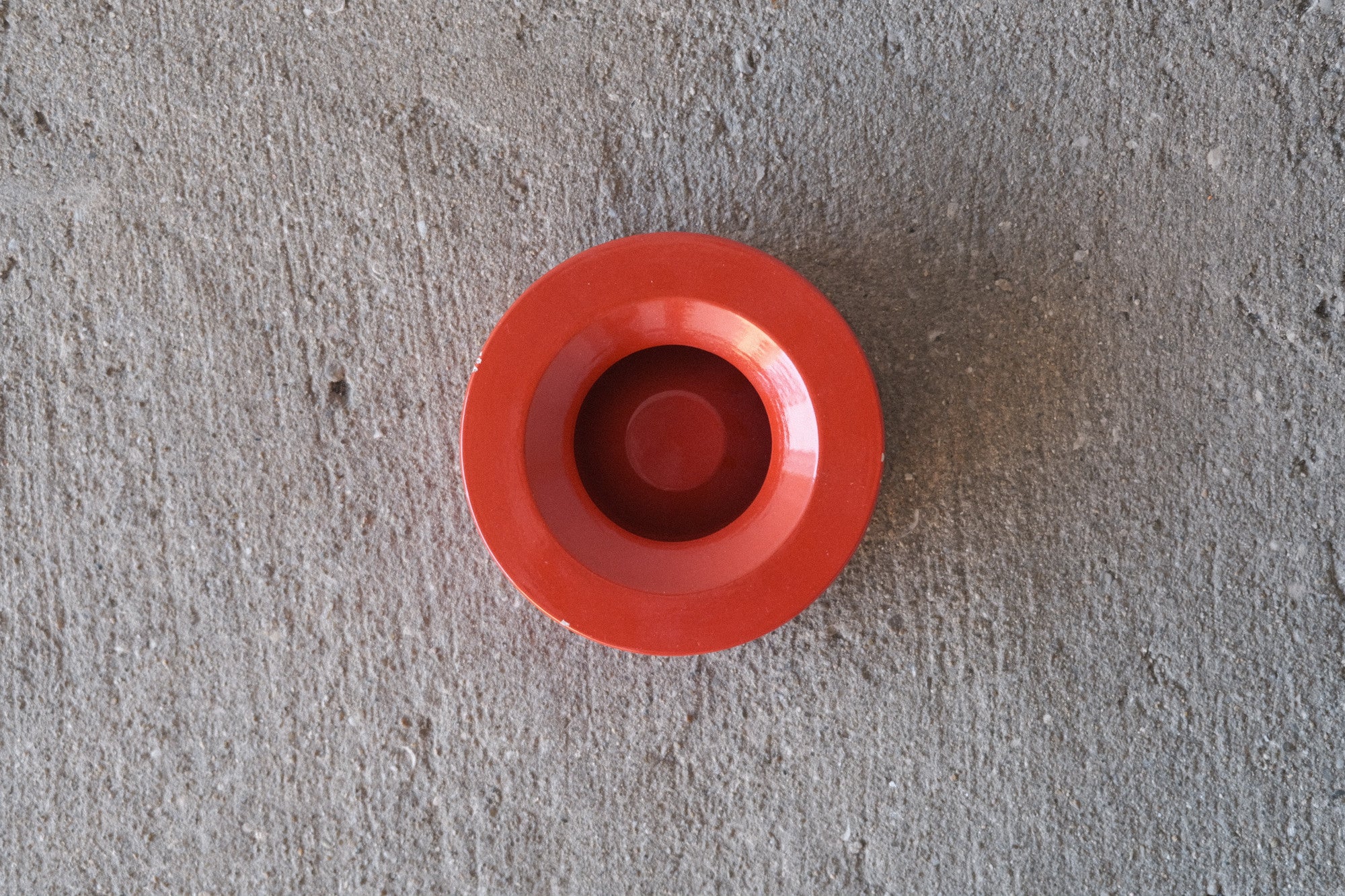 Angelo Mangiarotti Barbados|DANESE ヴィンテージ アッシュトレイ 赤|アンジェロ・マンジェロッティ|バルバドス