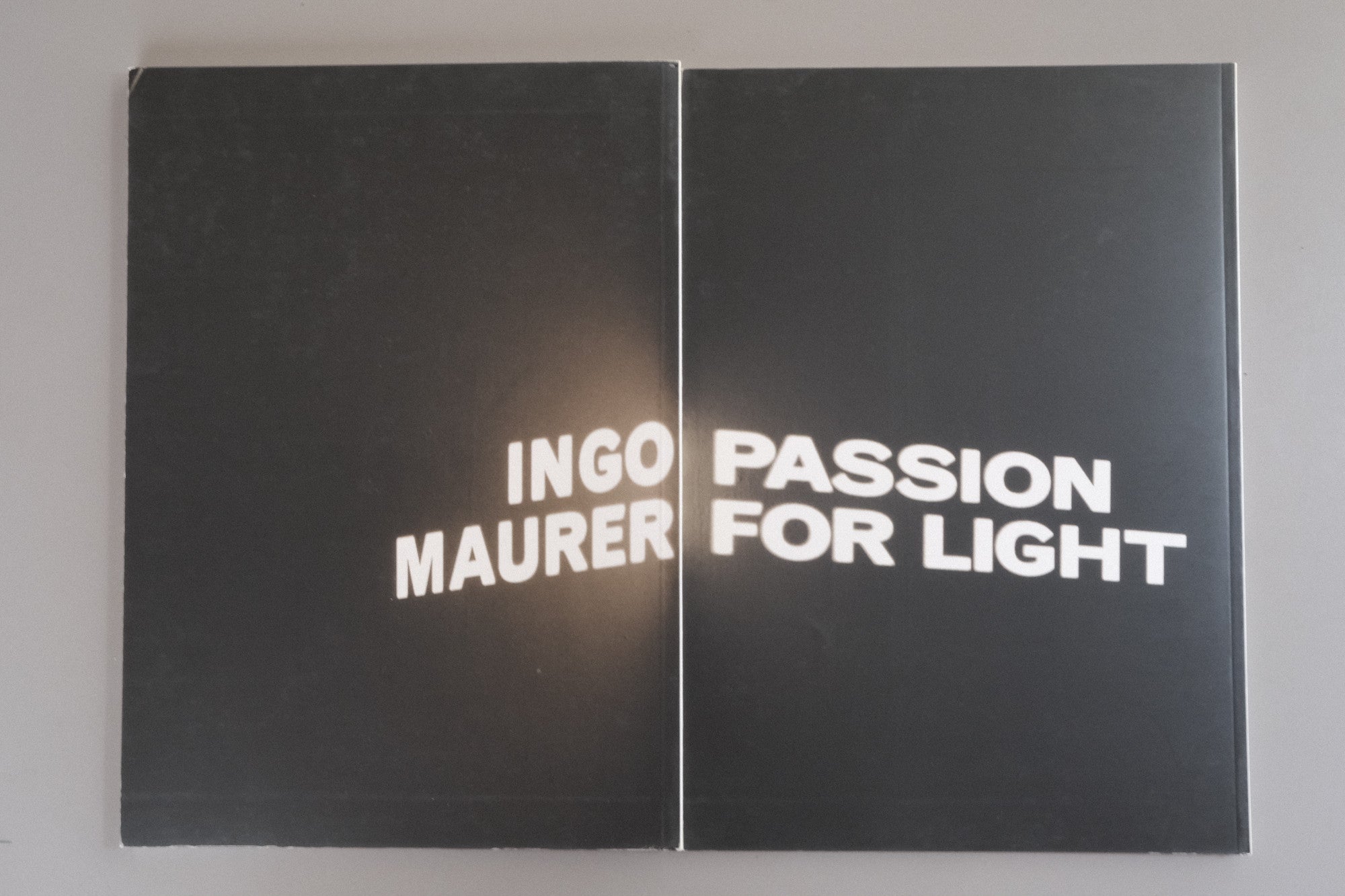 【希少本】インゴ・マウラー INGO MAURER Actar スペイン 1991 照明つき作品集