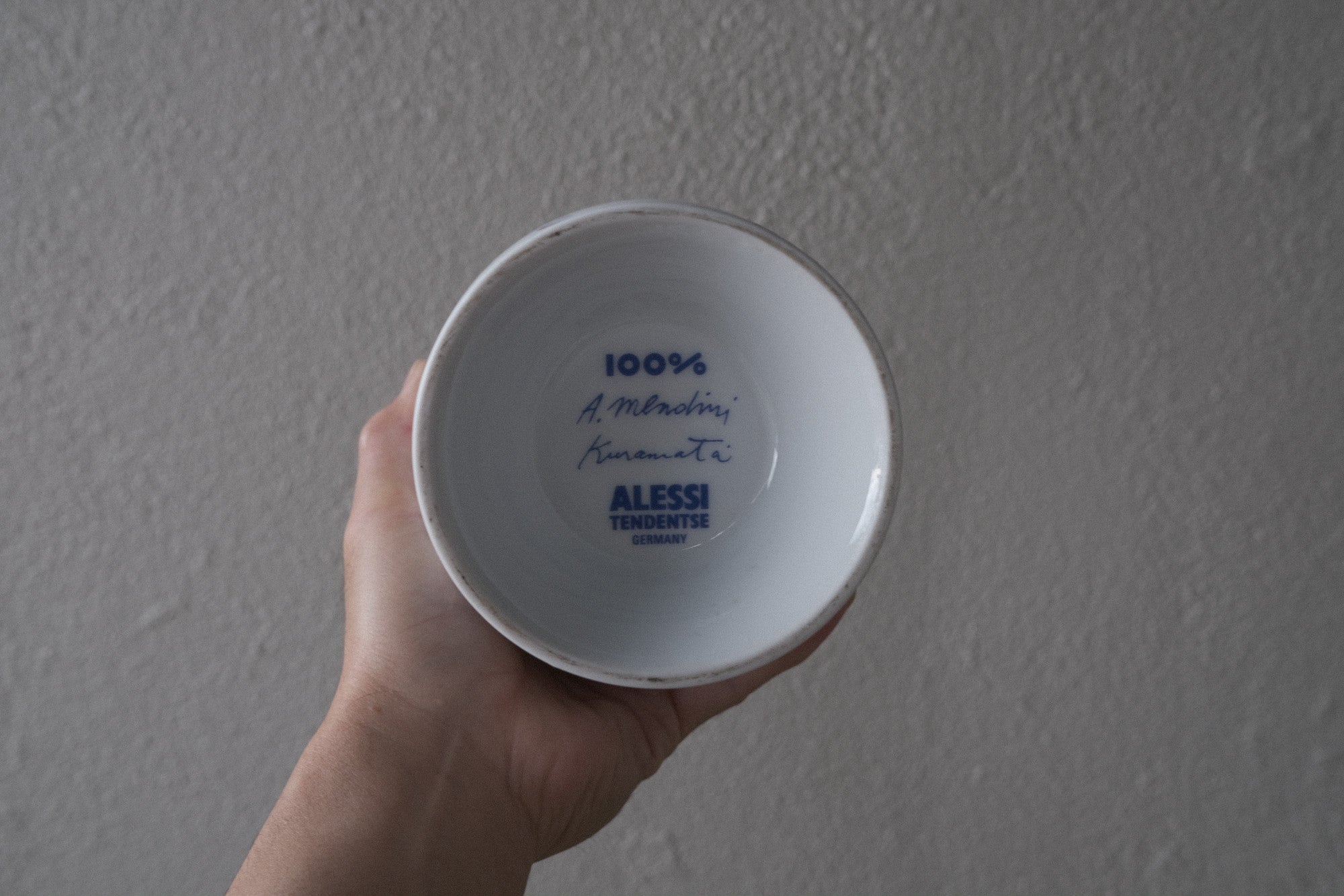 Alessandro Mendini × Shiro Kuramata "100% Make Up" No.47|倉俣史朗 スターピース モチーフ 限定陶器|Alessi 1992年