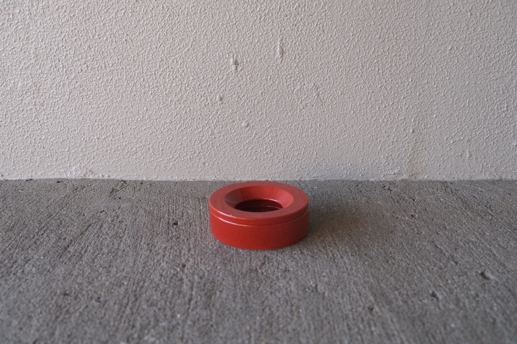 Angelo Mangiarotti Barbados|DANESE ヴィンテージ アッシュトレイ 赤|アンジェロ・マンジェロッティ|バルバドス