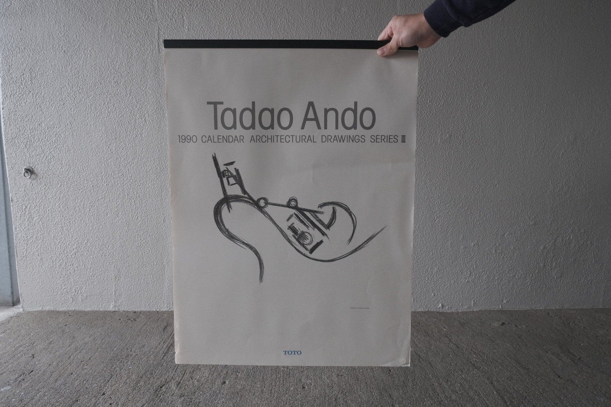 Tadao Ando 1990 CALENDAR DRAWINGS SERIES Ⅲ TOTO 安藤忠雄 TOTO