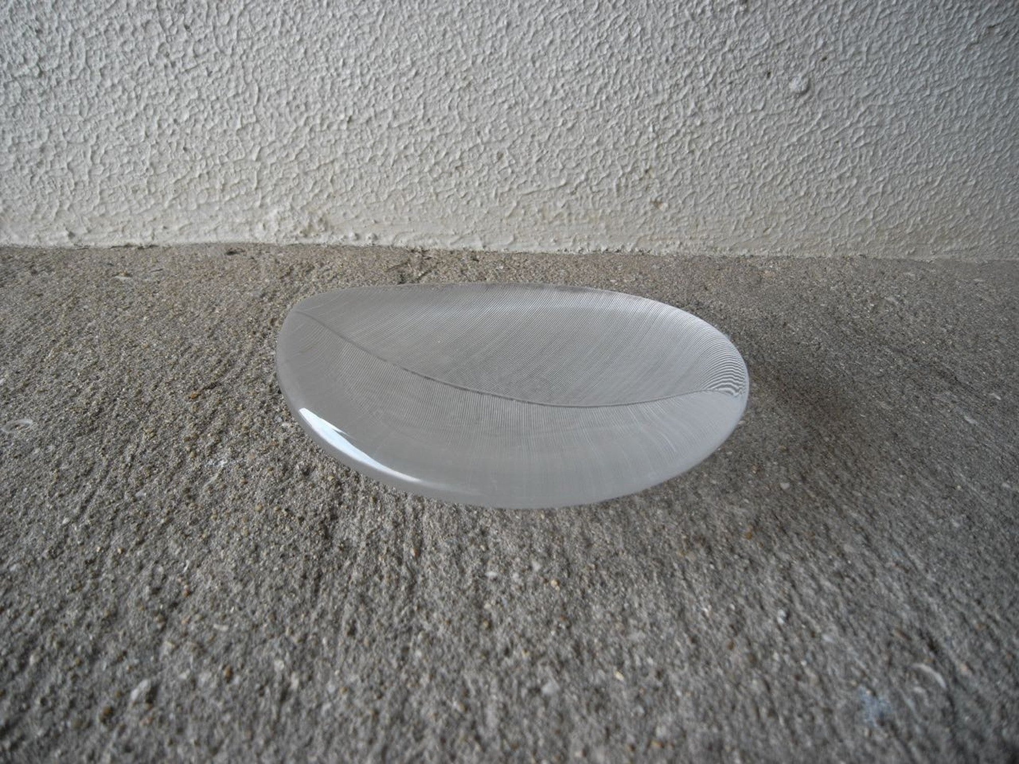 Tapio Wirkkala Art Object 3337|コームカットのガラス作品|タピオ・ヴィルカラ Iittala製 1956年刻印