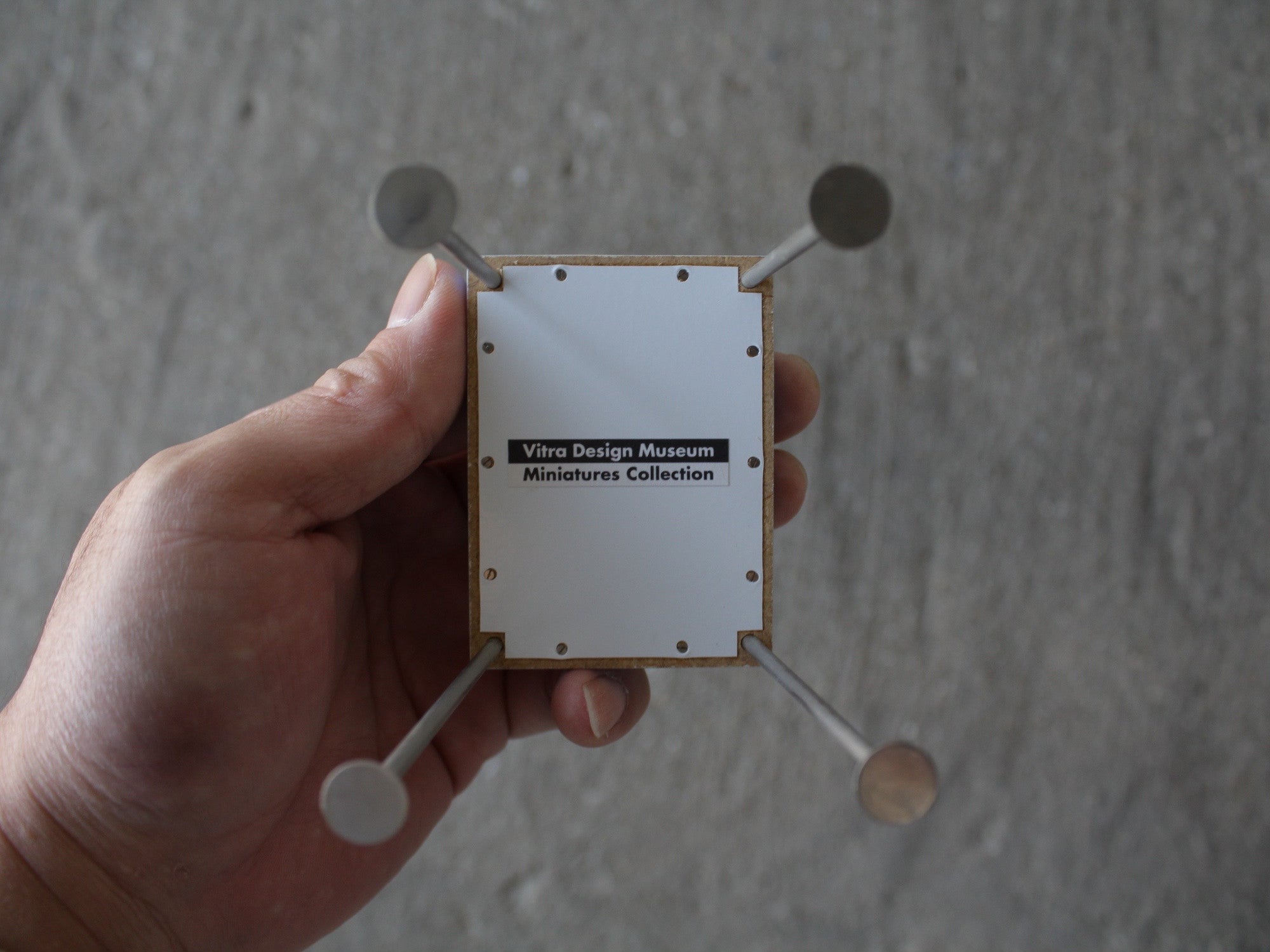 Ettore Sottsass|Seggiolina da Pranzo ミニチュアチェア(Vitra製・箱なし)