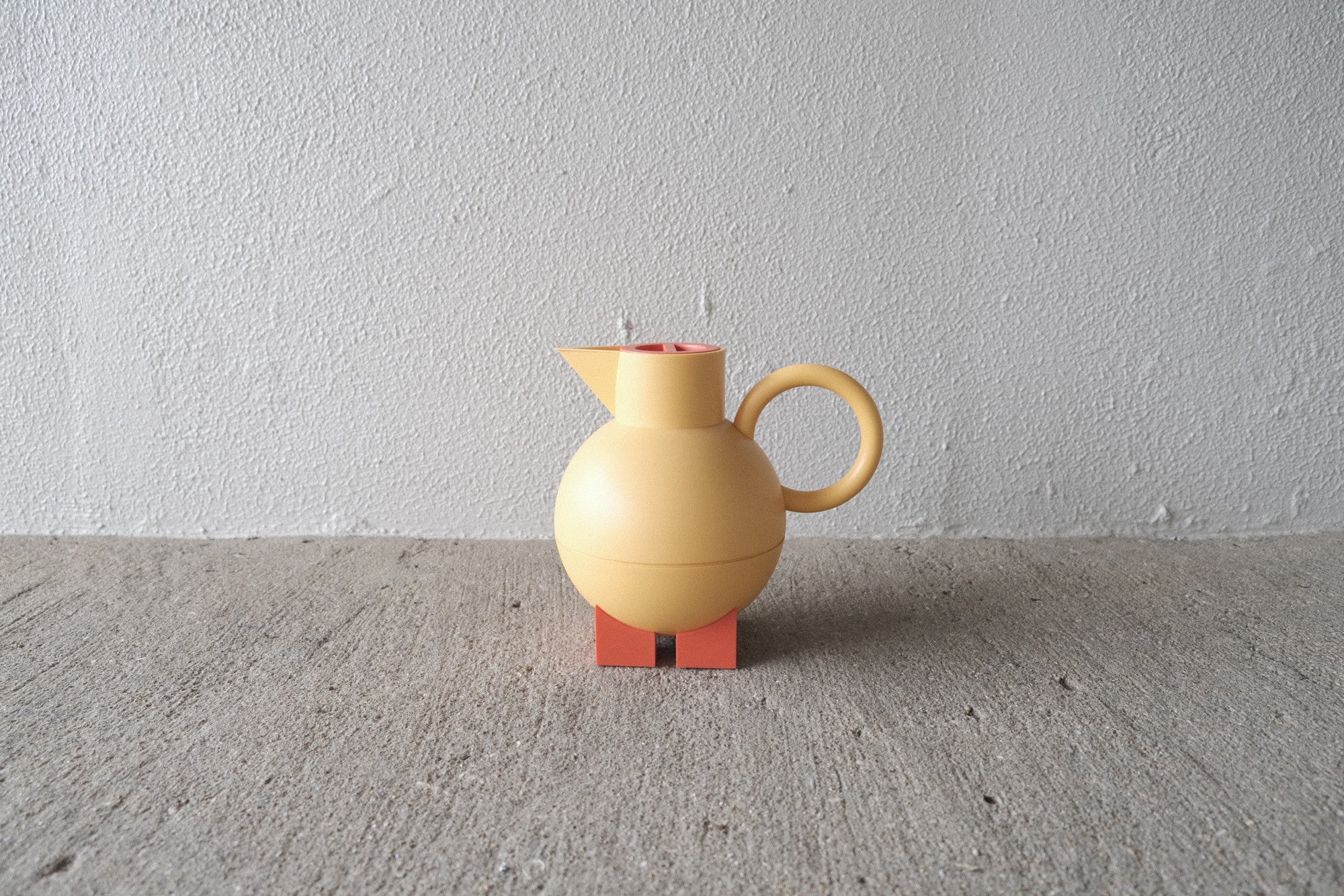 Michael Graves|Euclid 魔法瓶 ピッチャー(ALESSI/1994年 希少色 Y/O)