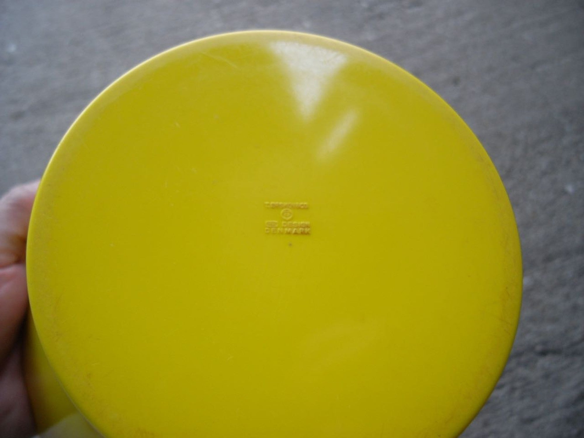 【黄色】Henning Koppel Melamine bowl Denmark ヘニング・コッペル メラニンボウル