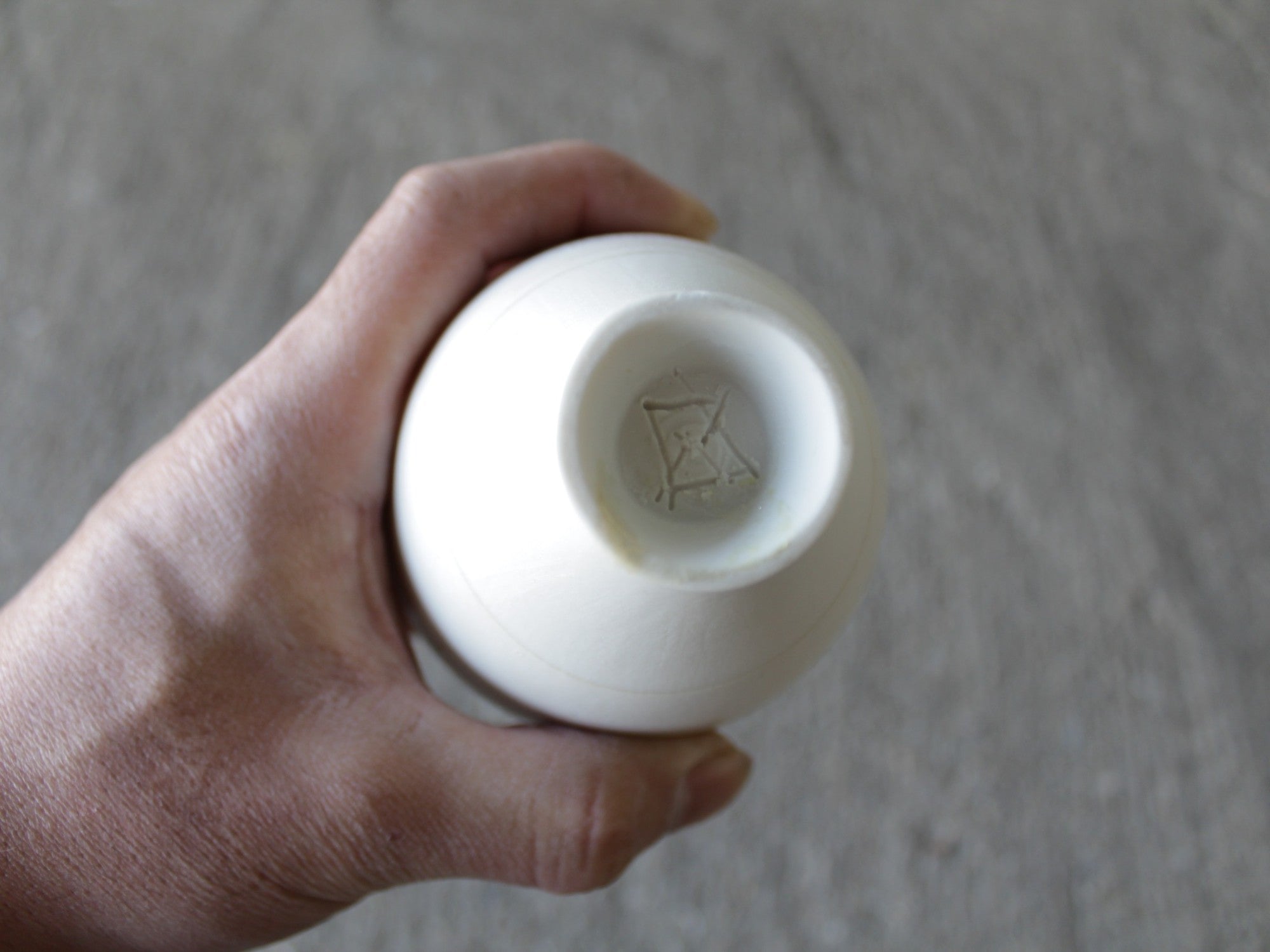 グイド・デ・ザン 壺 花器 アート作品 |Guido De Zan【ミラノ制作・白磁】