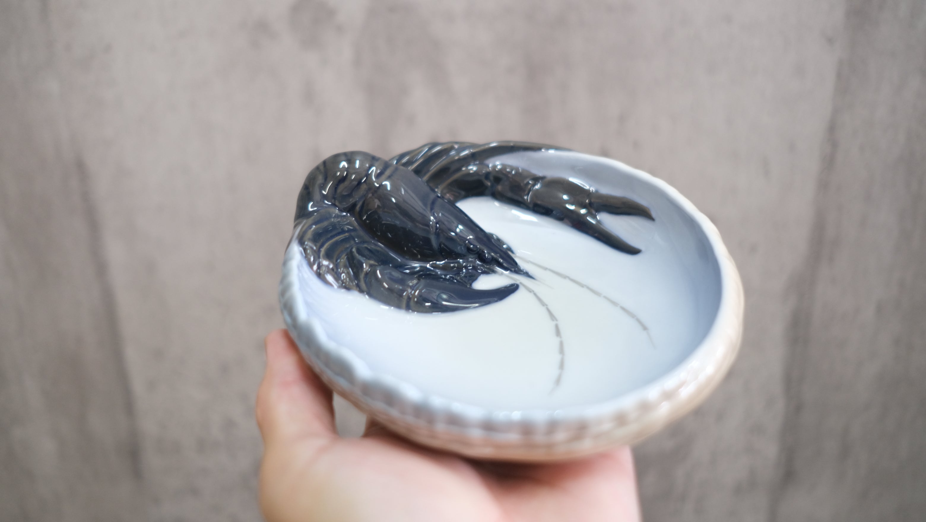 ROYAL COPENHAGEN ロイヤル コペンハーゲン ロブスターディッシュ アールヌーボー 飾り皿 海老 北欧ヴィンテージ テーブルウェア
