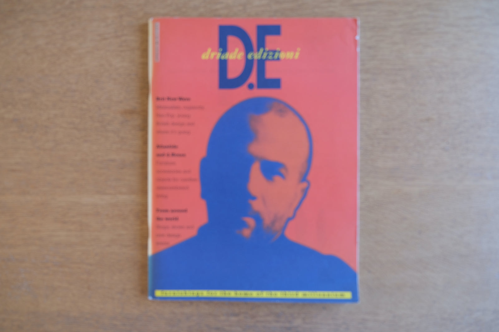 洋書］driade edizioni No.5 January 1998年 Brit New Wave 25.5 × 34 cm – Helvetica