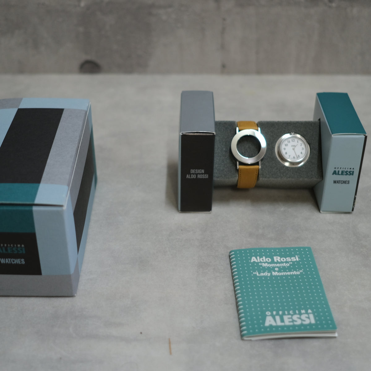未使用・デッドストック】ALESSI × Aldo Rossi|MOMENTO AR1/N|メンズ
