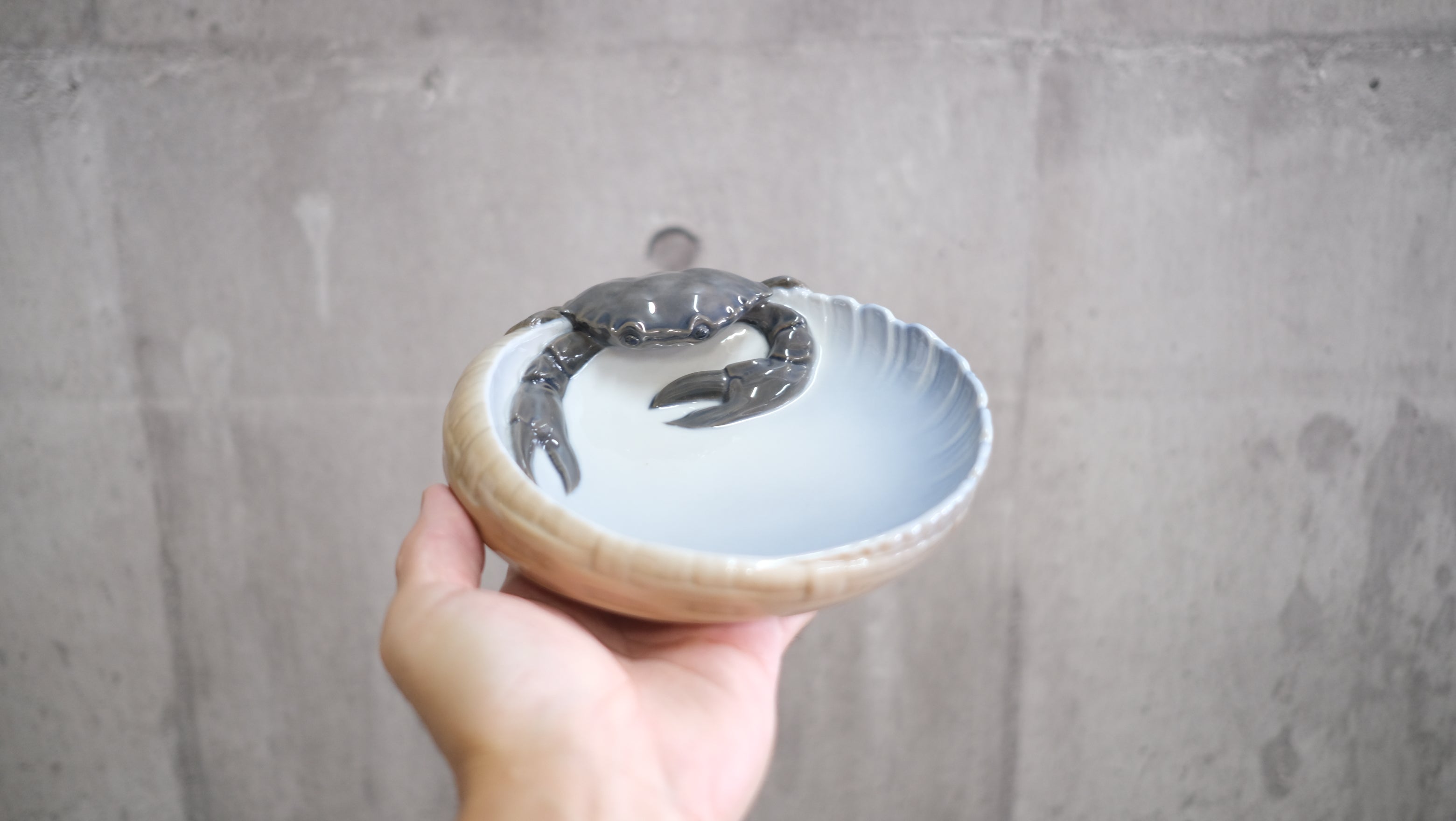 ROYAL COPENHAGEN ロイヤル コペンハーゲン ロブスターディッシュ アールヌーボー 飾り皿 蟹 北欧ヴィンテージ テーブルウェア