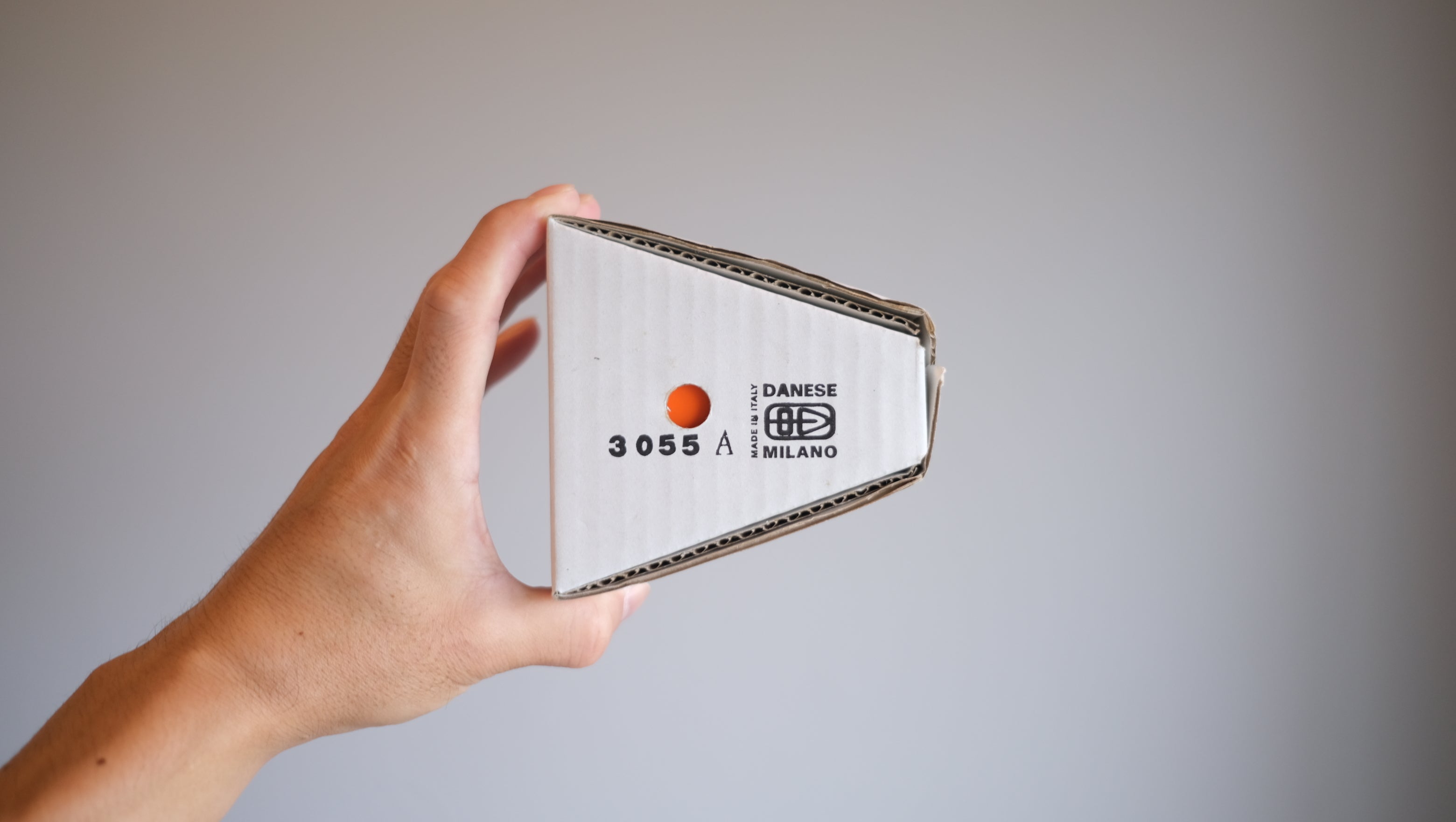 【デッドストック｜Enzo Mari × DANESE】Lampedusa ペン立て オレンジ 3055