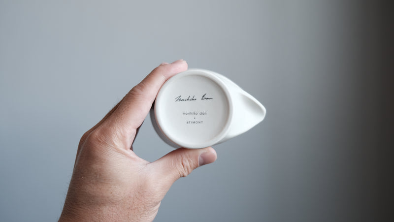 【12人の建築家 小さな建築シリーズ】團 紀彦 カップ＆ソーサー Norihiko Dan “a pinched face cup” cup & saucer