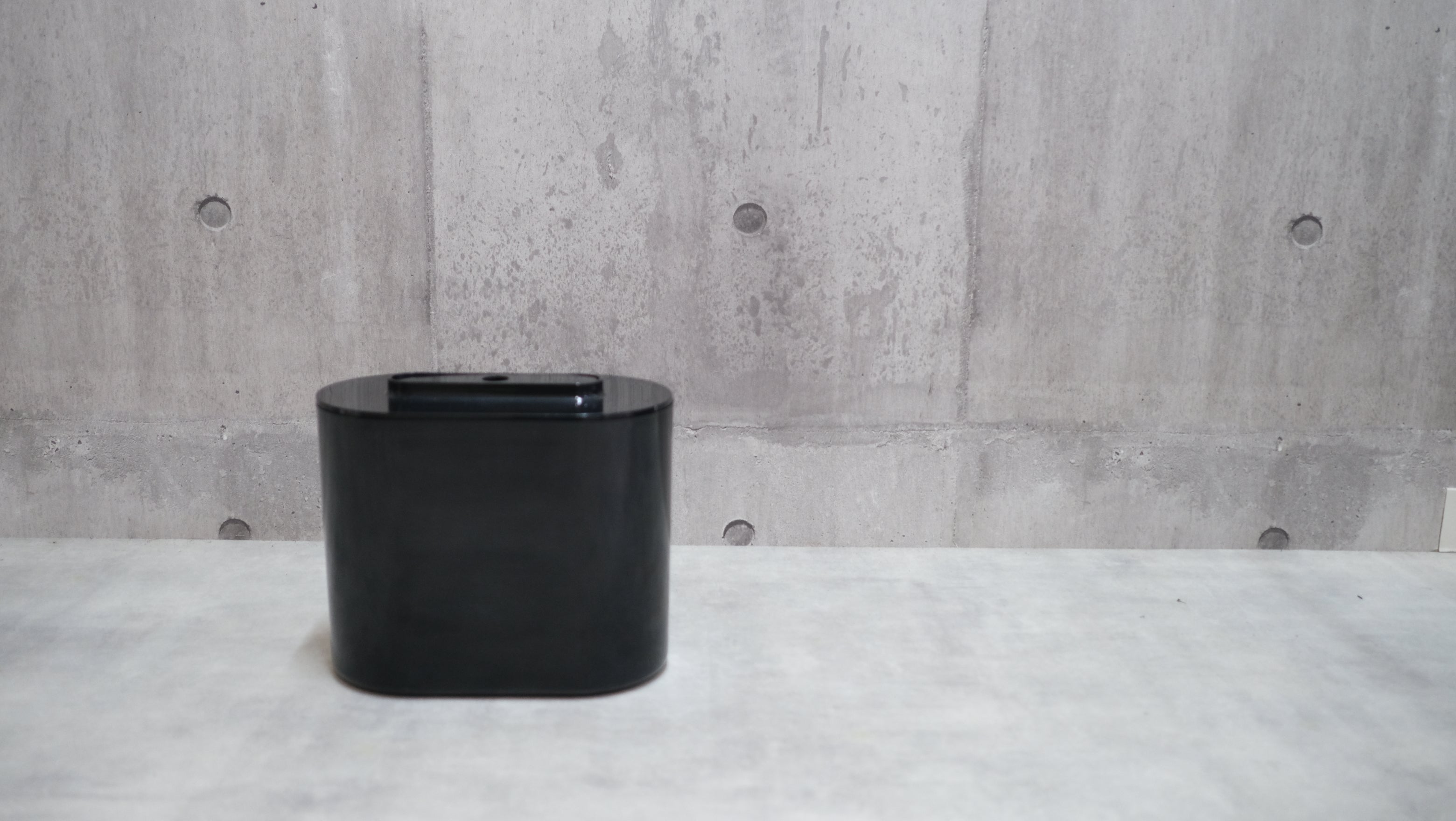 【デットストック・未使用】Kartell カルテル 4624 ジオット・ストッピーノ Giotto Stoppino アイスバケット ice bucket［黒］