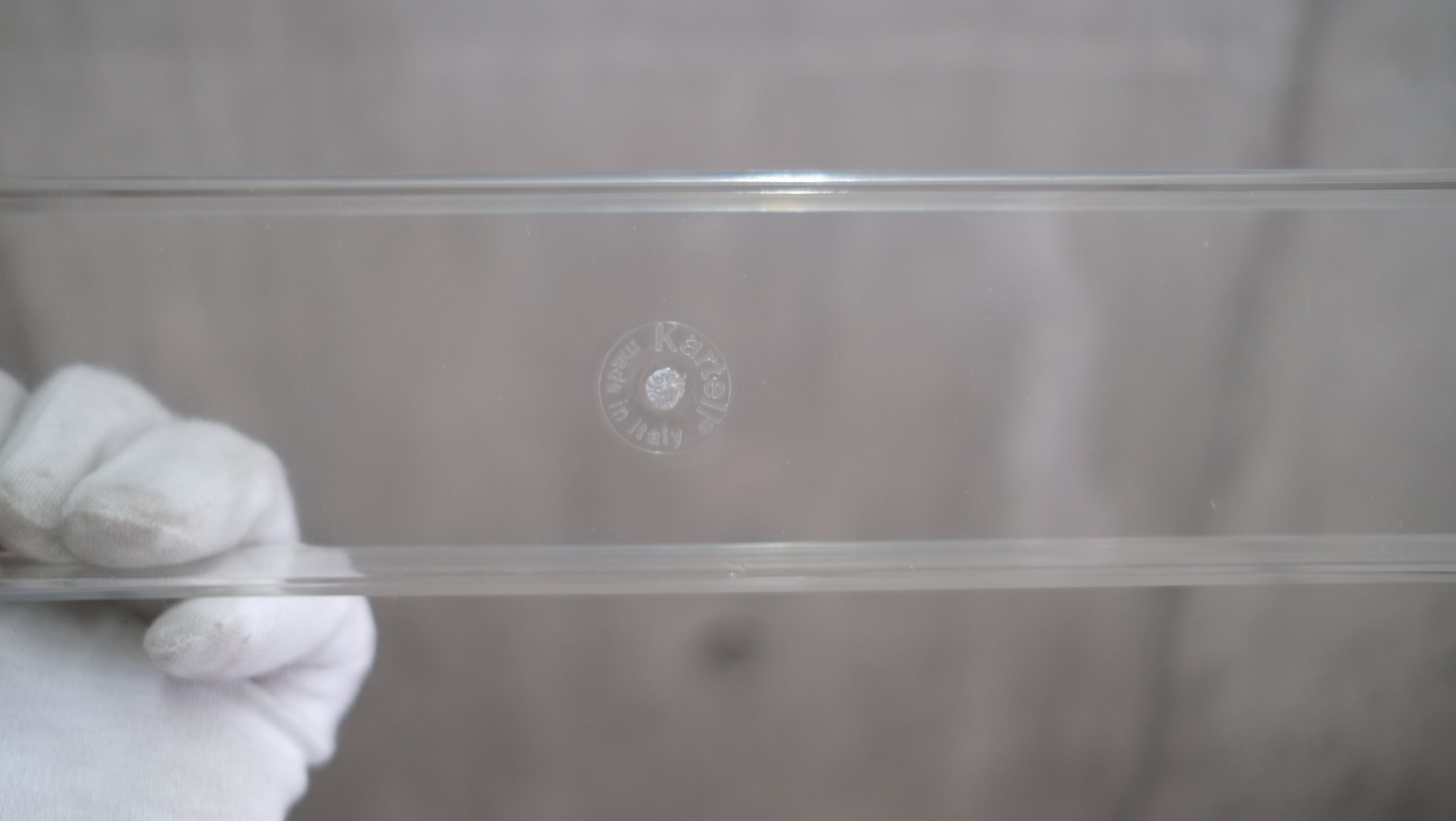 【デッドストック】Kartell カルテル Model 4643 デスクトレイ｜ピオ・マンズ｜廃盤プロダクト