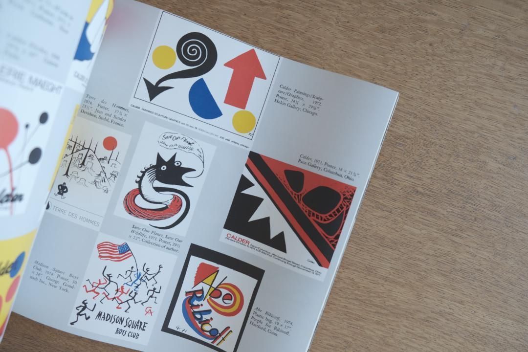 Alexander Calder『CALDER’S UNIVERSE』｜アレクサンダー・カルダー 作品集（1989 / 洋書 / 図版457点）
