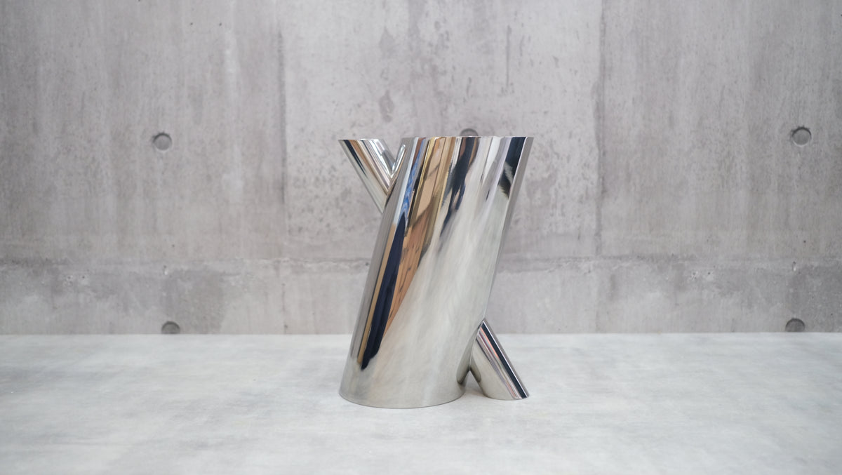 廃盤・希少】ALESSI アレッシィ TRONCO フラワーベース マリオ・ボッタ 