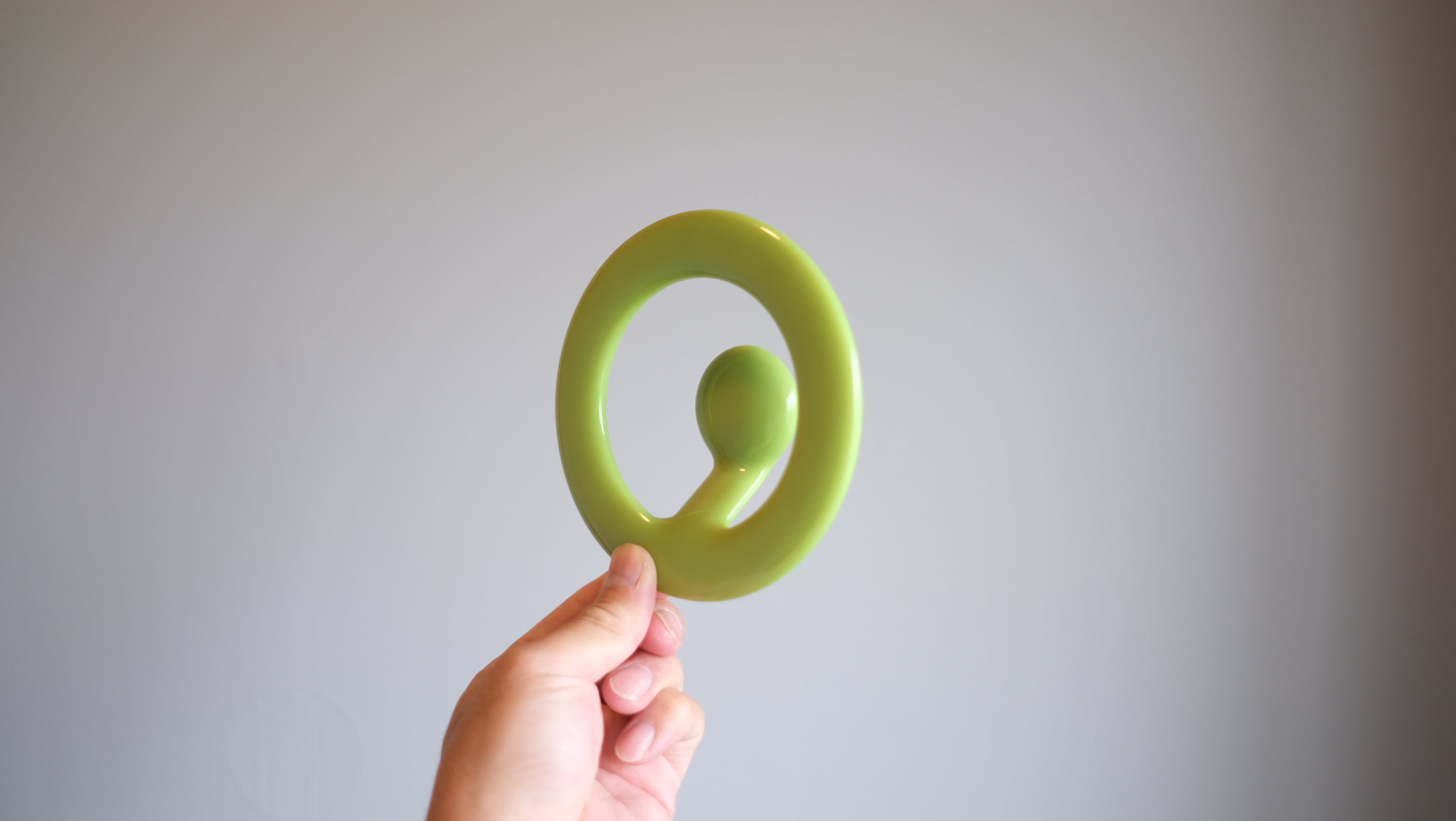 【廃盤・希少】ALESSI アレッシィ Marc Newson sygma Hook MN02マーク・ニューソン タオルハンガー グリーン