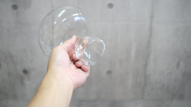 Karim Rasid design カリム・ラシッド デザイン GAIA&GINO カール ワイングラス カップ 上下両方使用可能 ガラス シャンパングラス［2］