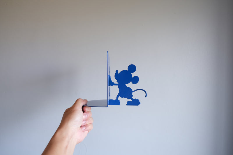 MICHAEL GRAVES THE MICKEY MOUSE COLLECTION マイケル・グレイブス ミッキーマウス ブックスタンド エンド 青