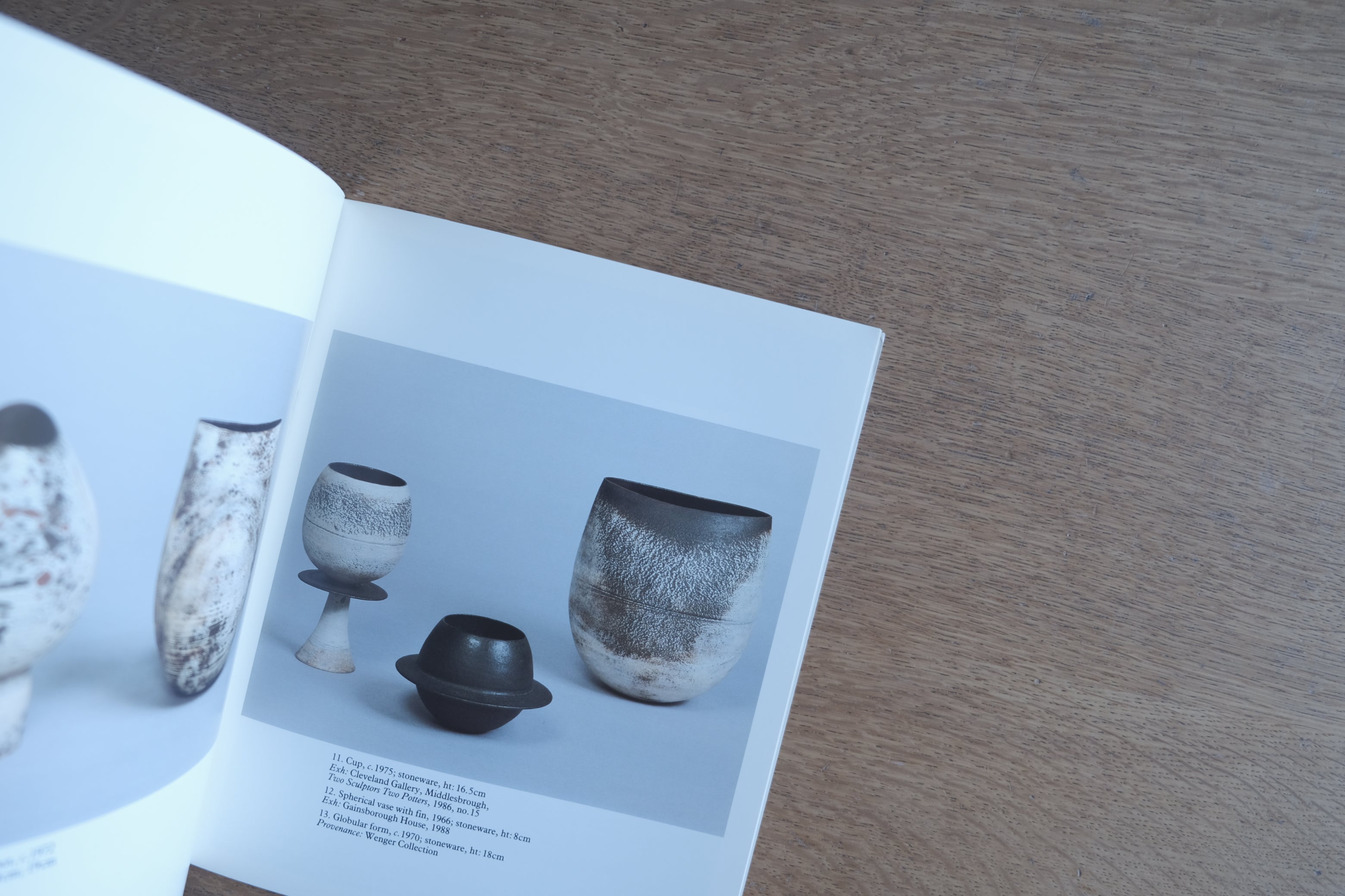 Hans Coper｜Studio Pottery Exhibition Catalogue（Galerie Besson 1988）