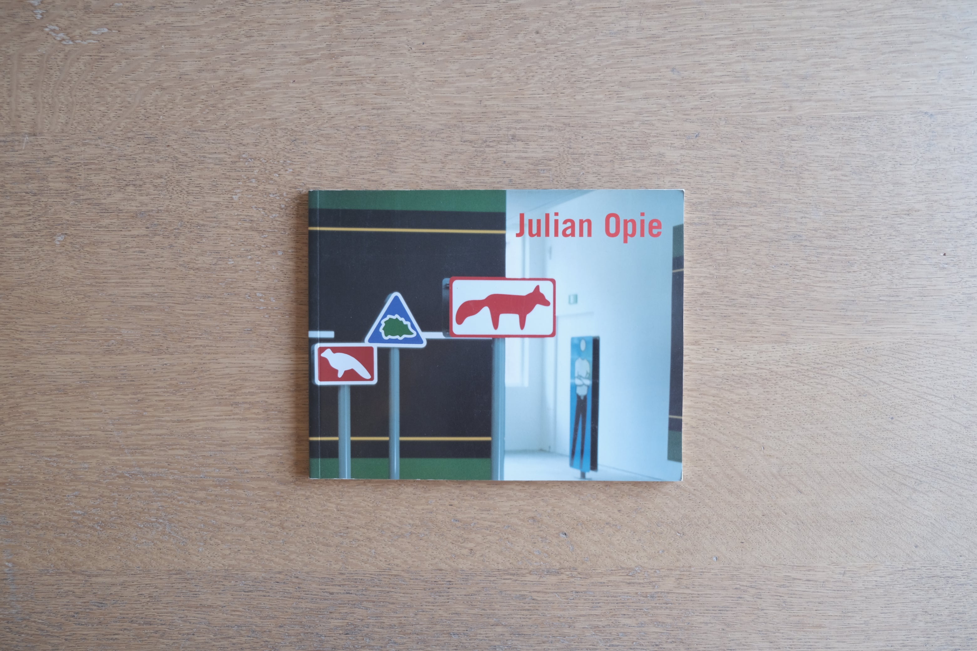 Julian Opie｜Exhibition Catalogue（IKON Gallery Birmingham 2001）展覧会カタログ