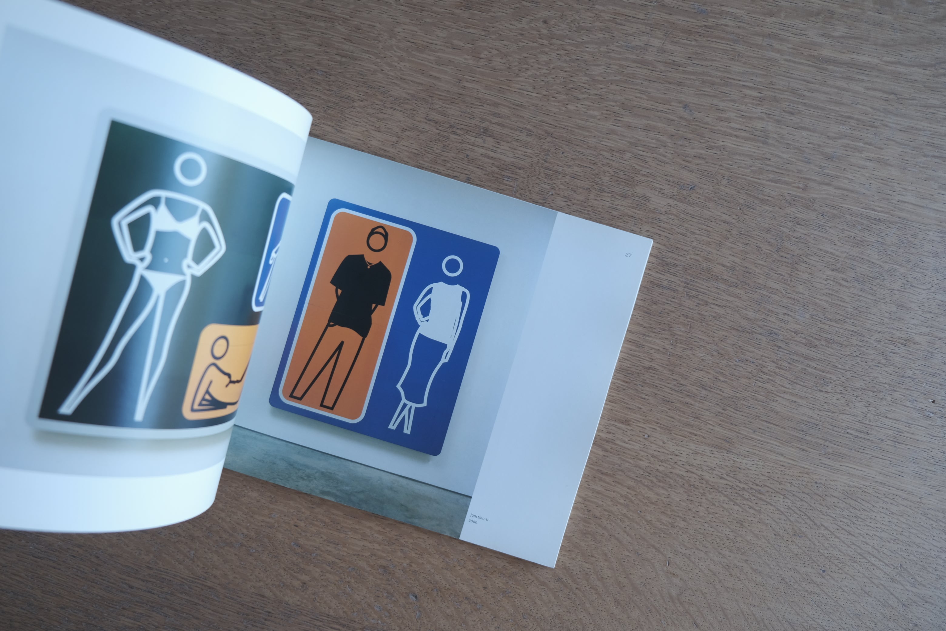 Julian Opie｜Exhibition Catalogue（IKON Gallery Birmingham 2001）展覧会カタログ